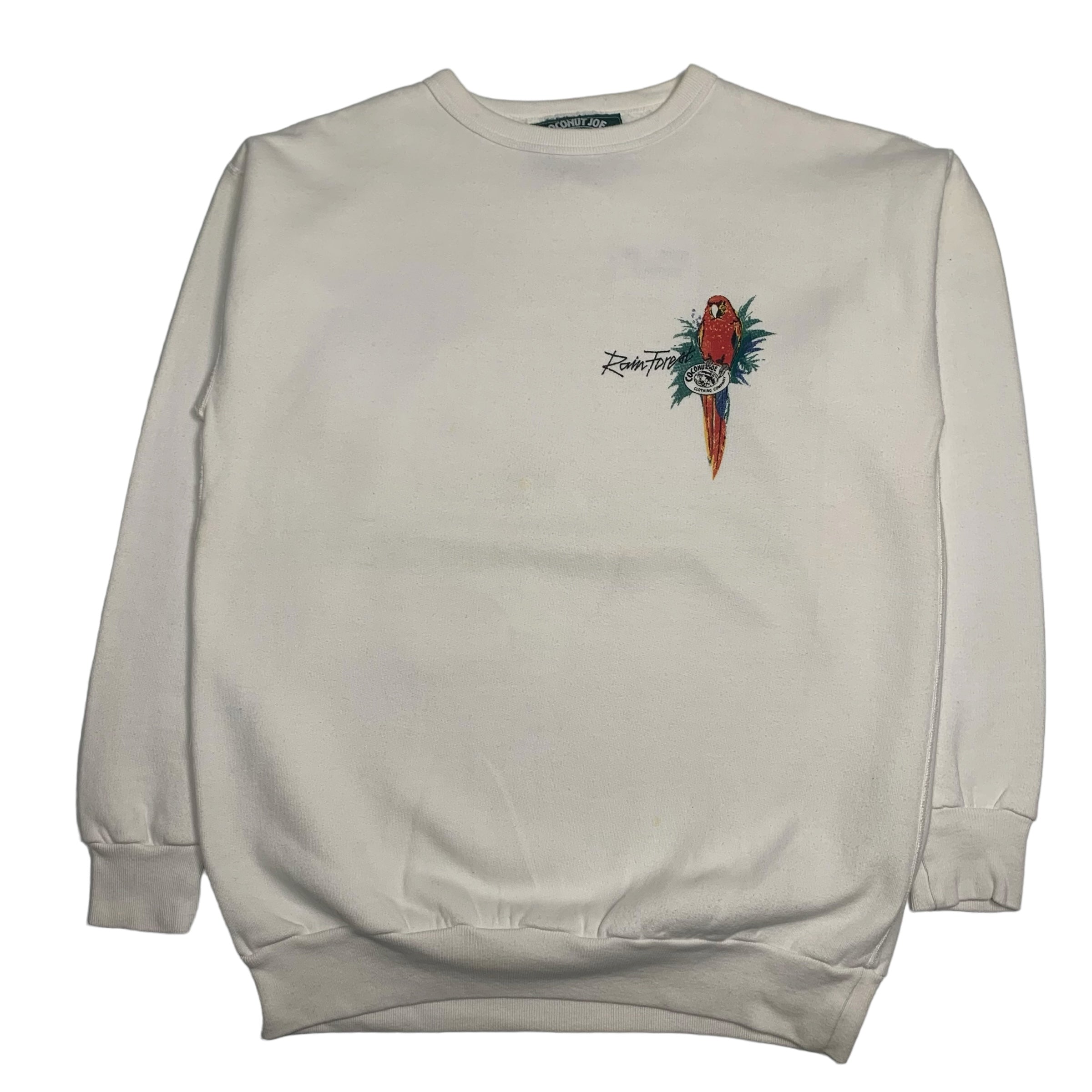90s Coconut Joe Rainforest Crewneck S