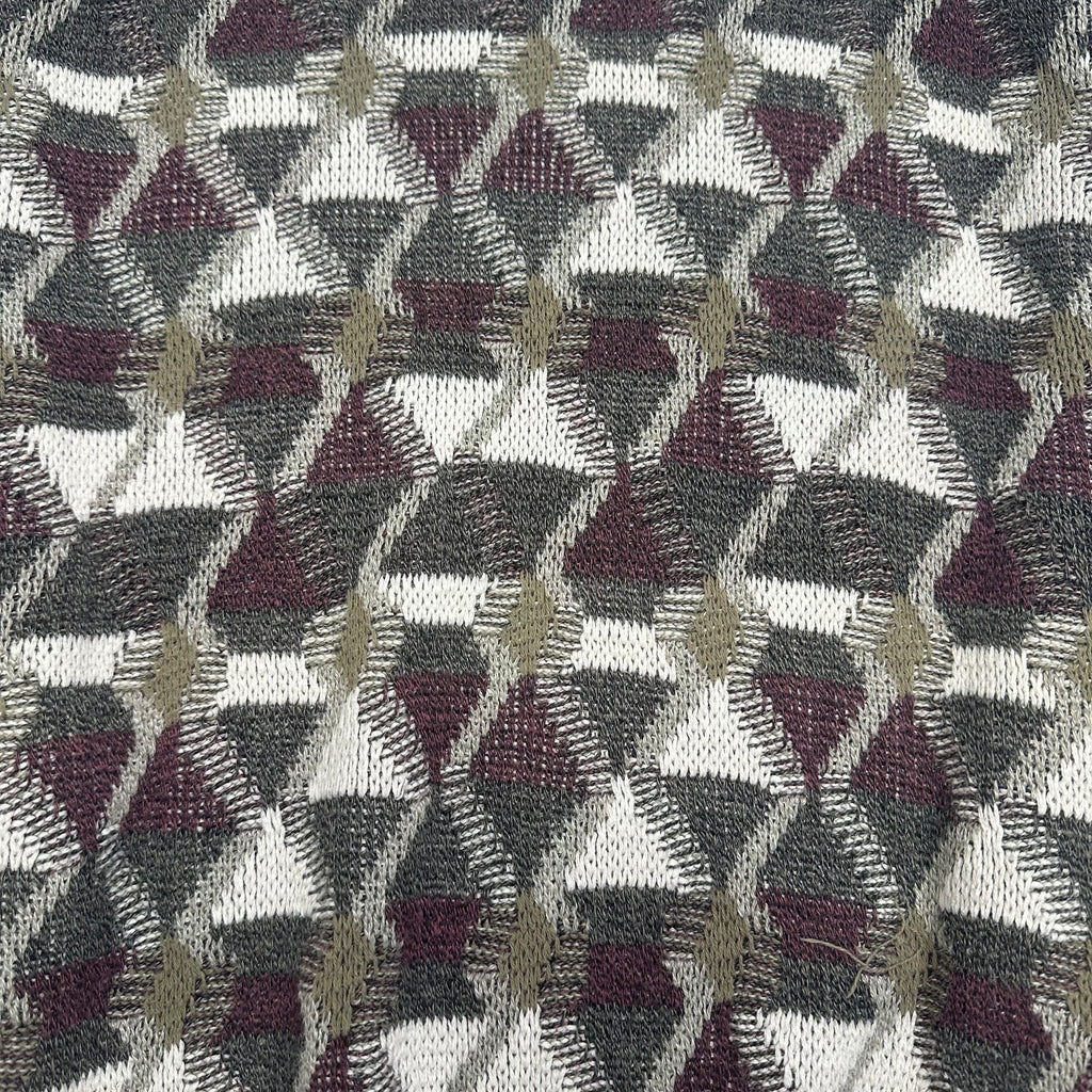Vintage Jantzen 3D Pattern Knit Sweater XL