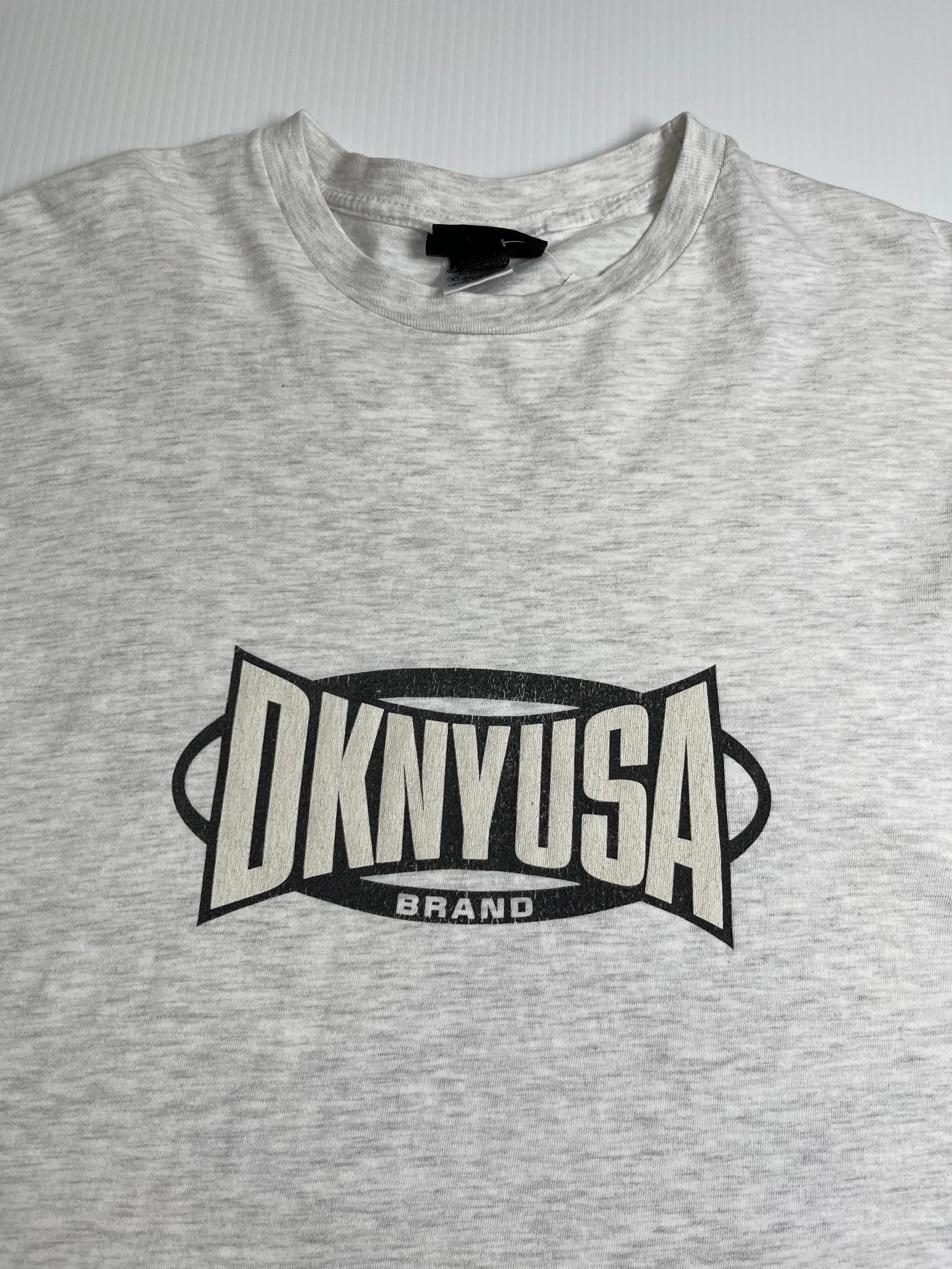 Vintage DKNY USA Brand Graphic Tee L