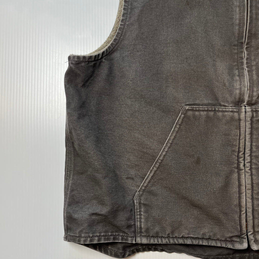 Vintage Carhartt Sherpa Lined Vest XL