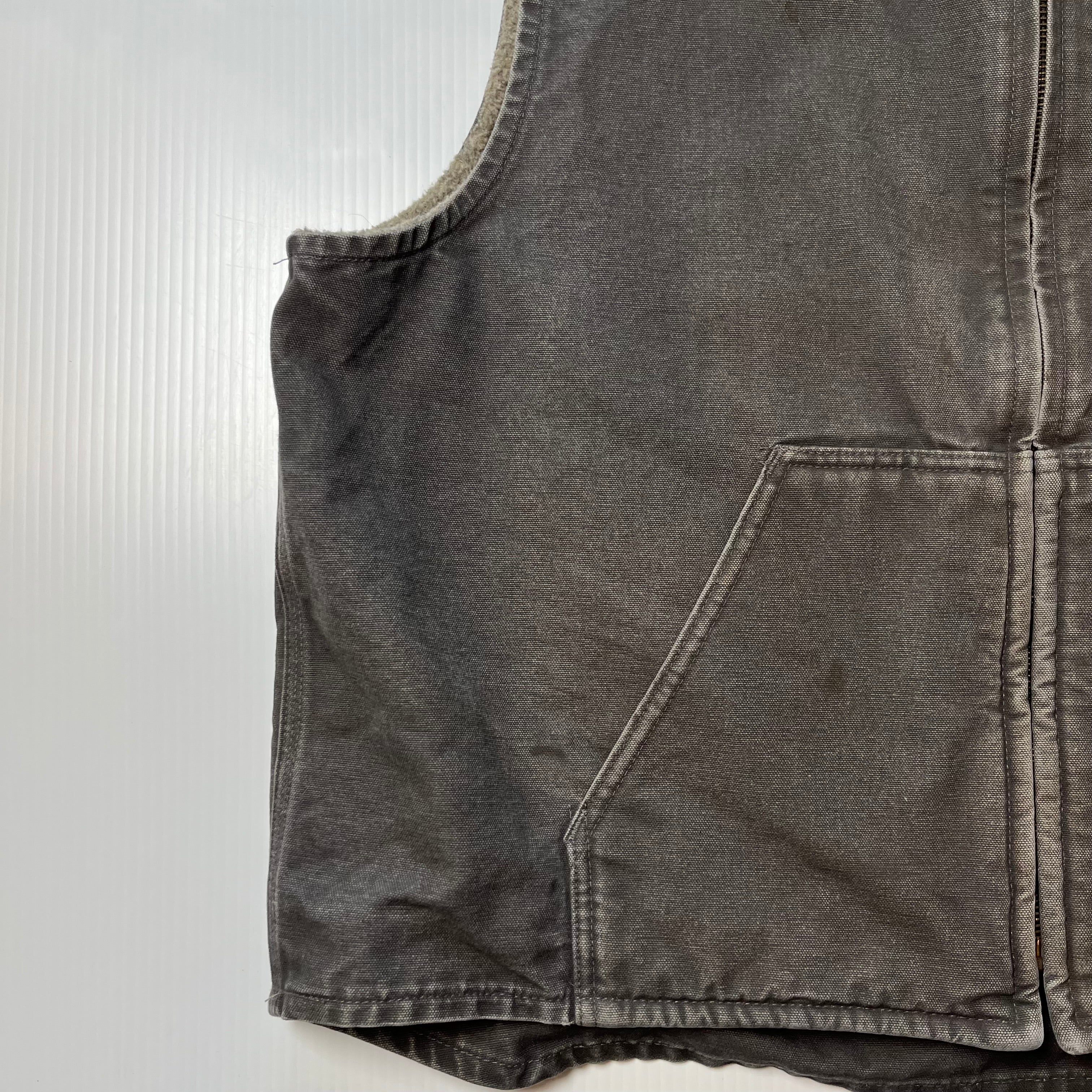 Vintage Carhartt Sherpa Lined Vest XL