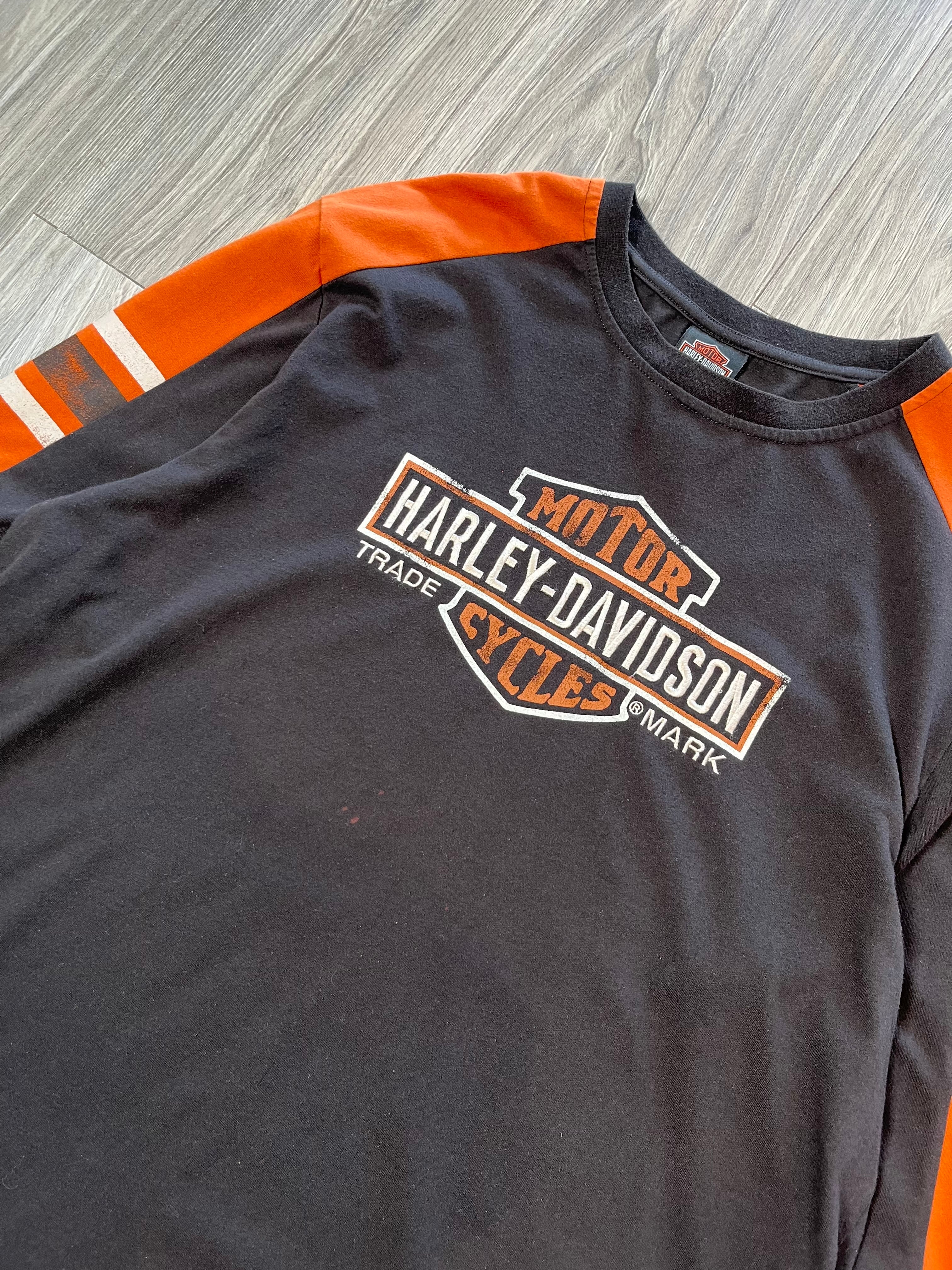 Harley Davidson Big Logo New York City Longsleeve Shirt XL