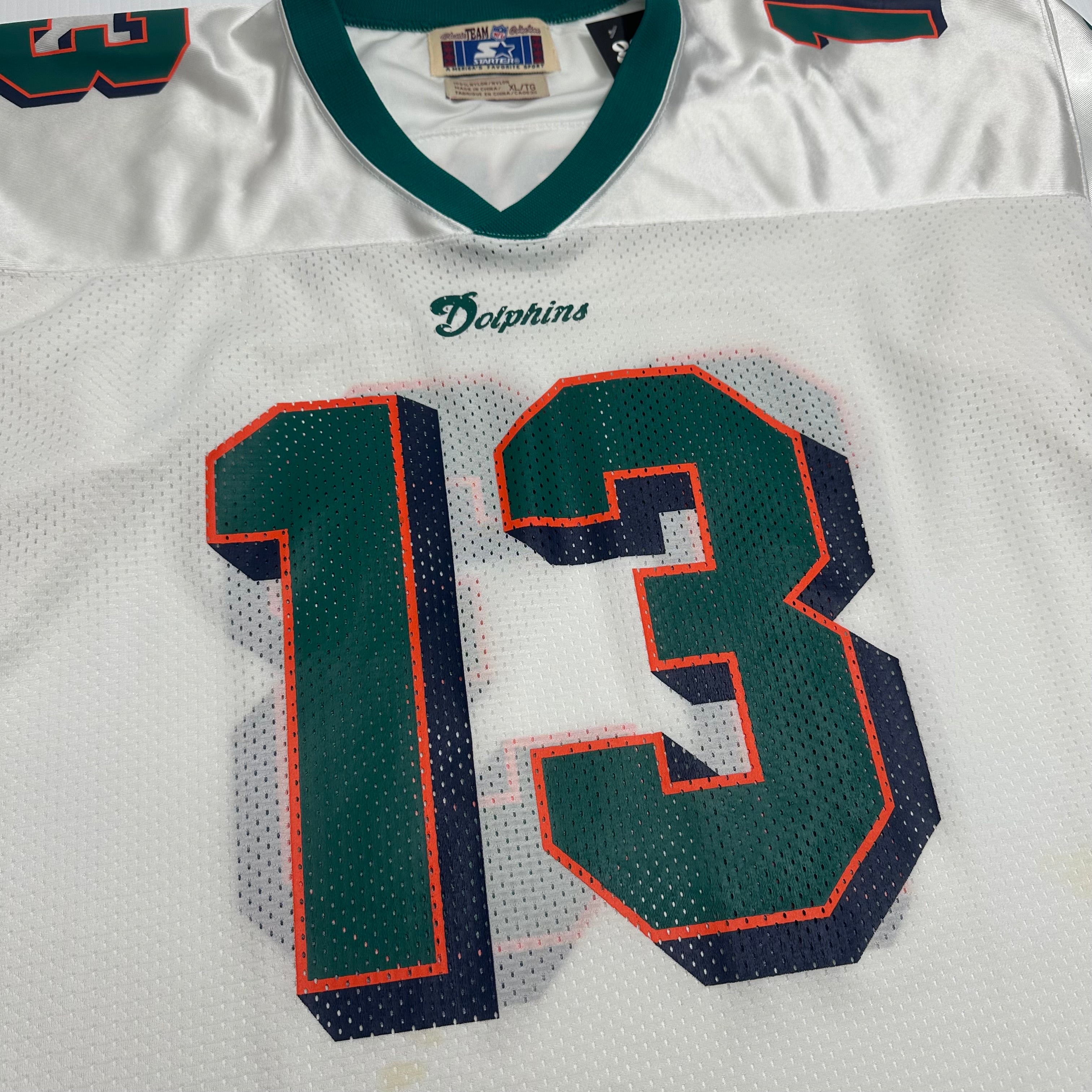 Vintage Starter Miami Dolphins Dan Marino Jersey XL