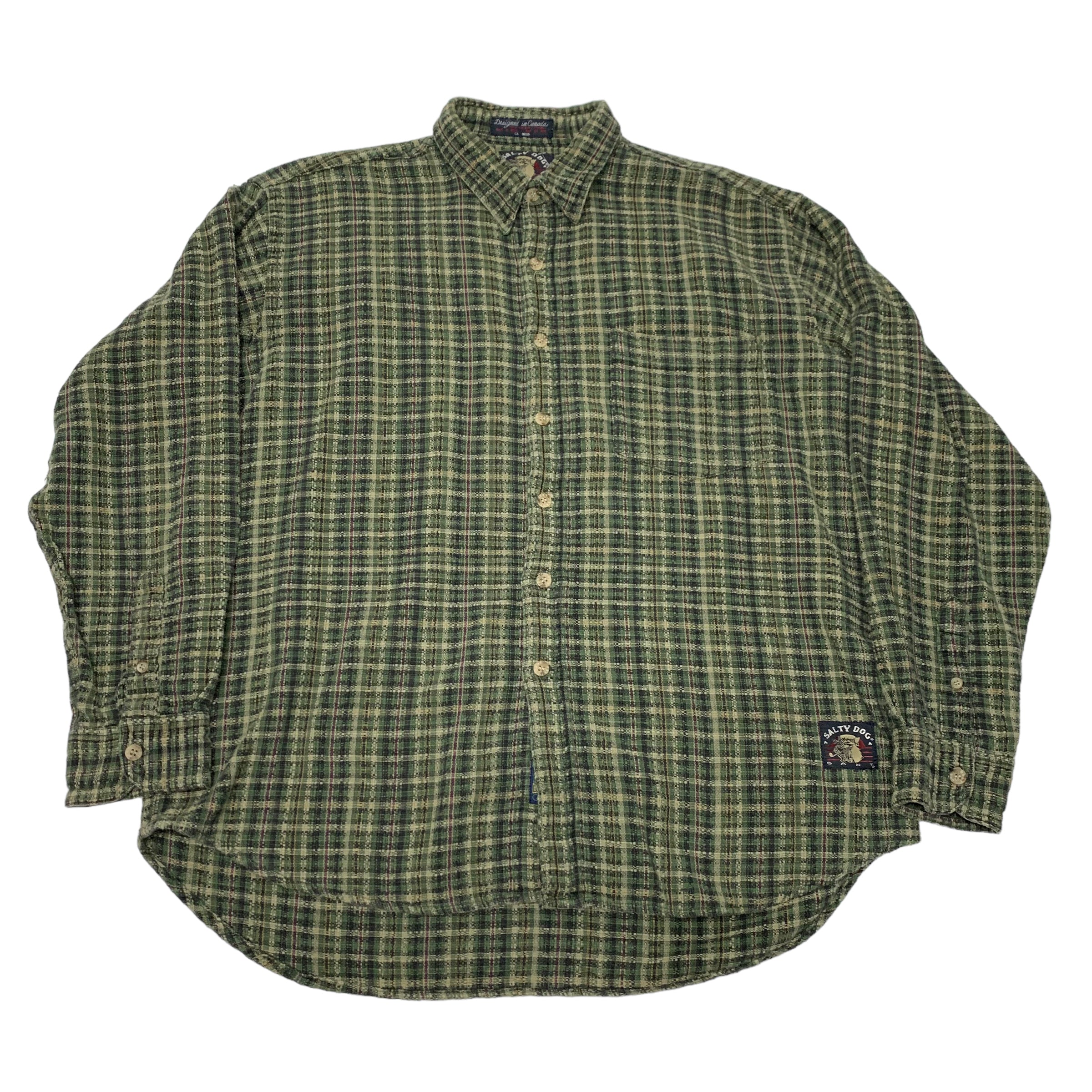 90s Salty Dog Flannel XL