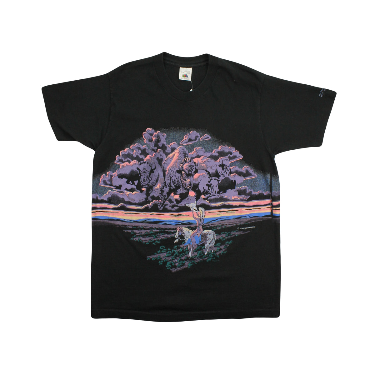 90s Buffalo Skyline Nature Tee M