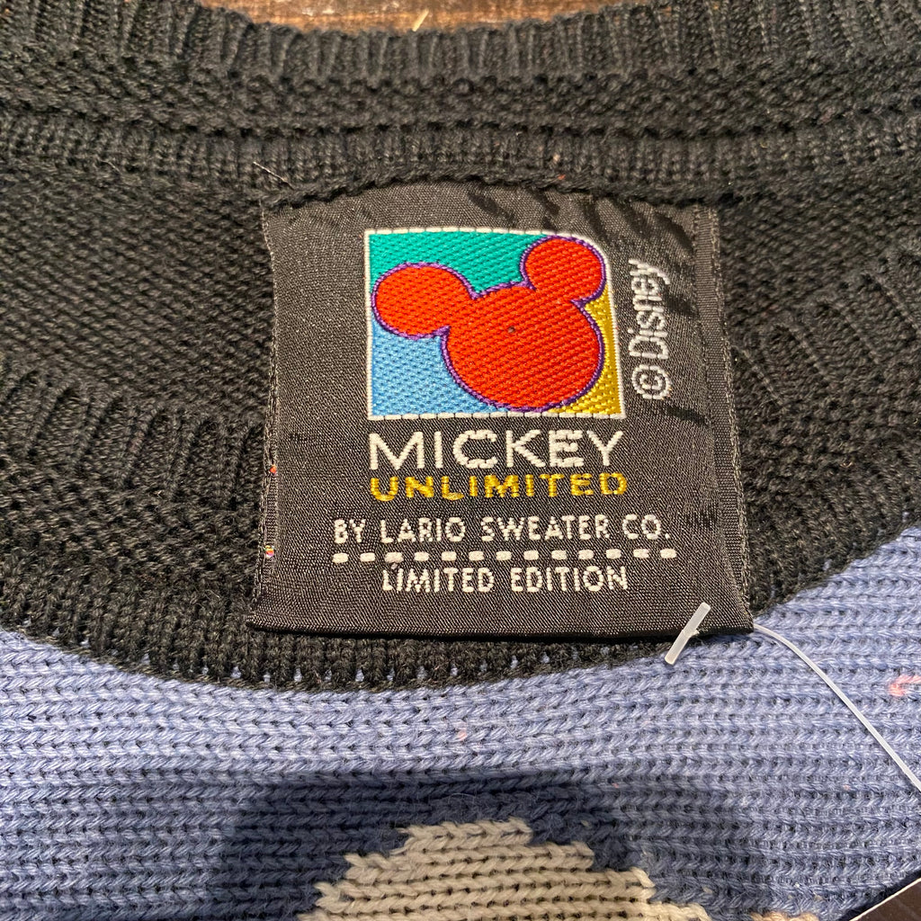 90s Mickey Designs Knit Golf Sweater XL