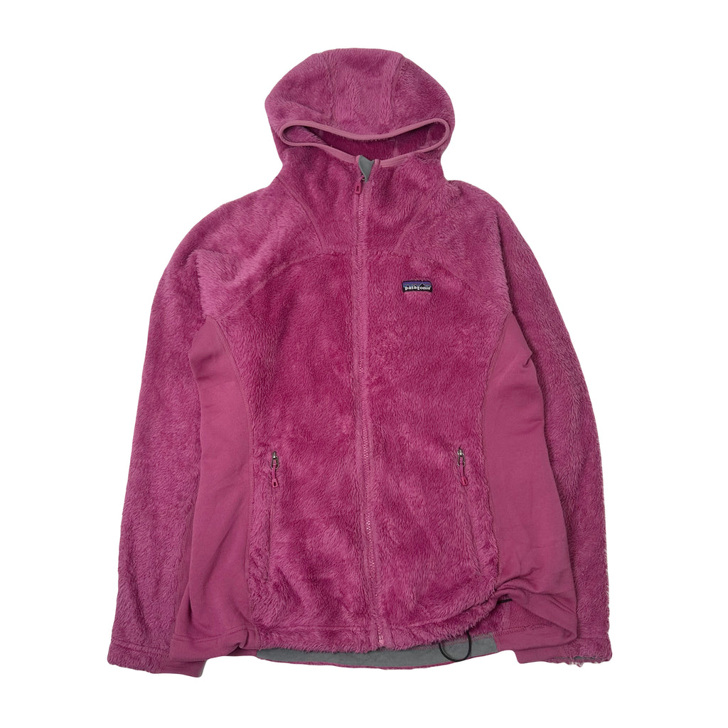 Patagonia Fuzzy Fleece Full Zip Light Jacket Women's L