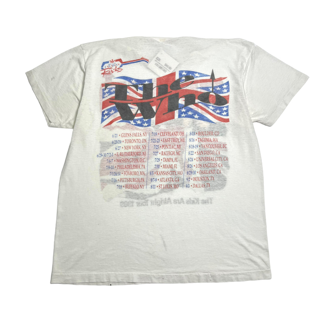 1989 The Who The Kids Are Alright Tour Tee L