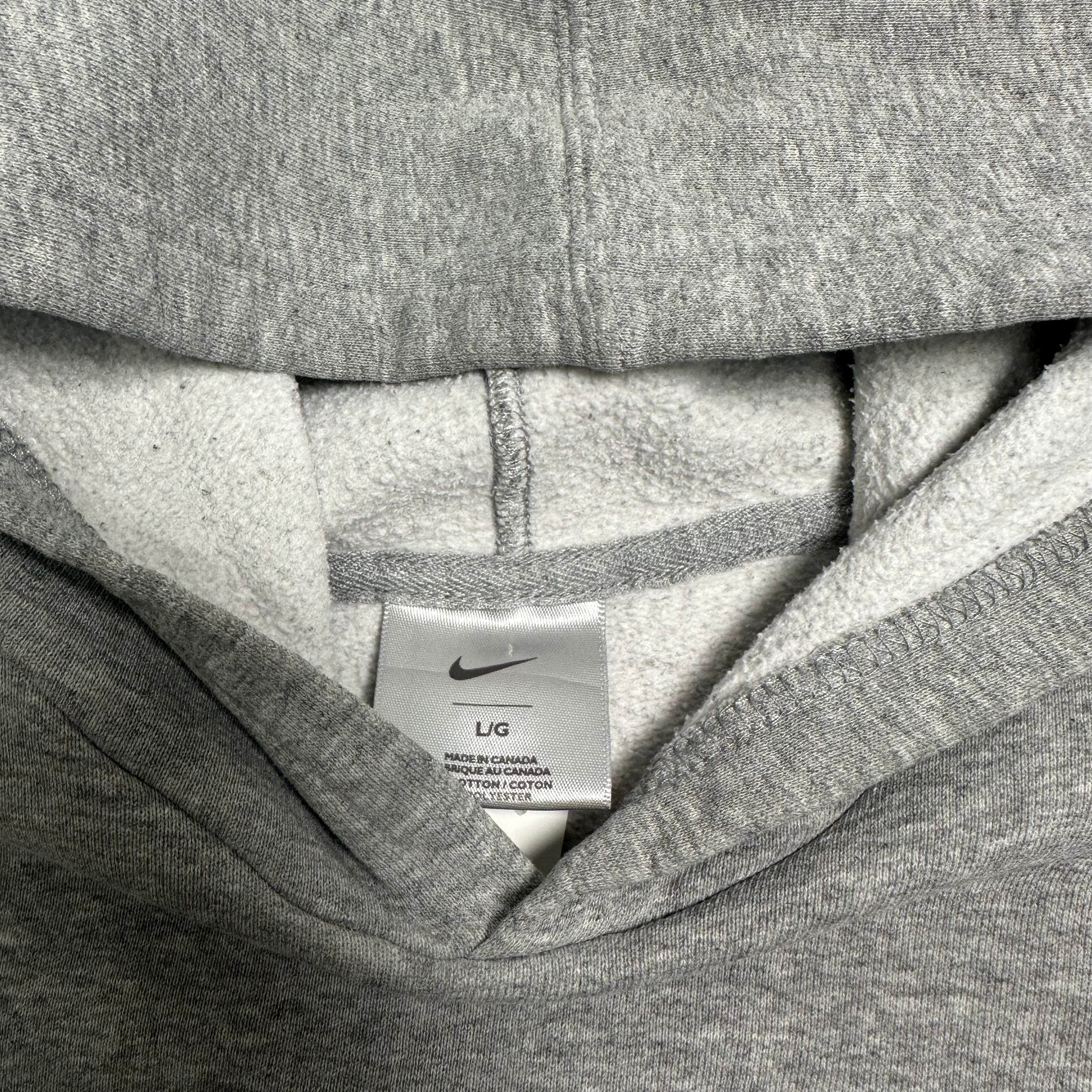 2000's Nike Mini Swoosh Hoodie Youth L