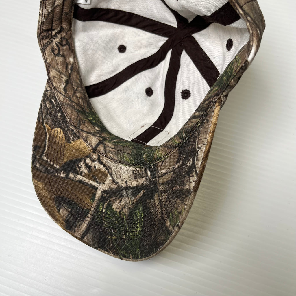 Carhartt Real Tree Camo Strapback Hat Youth