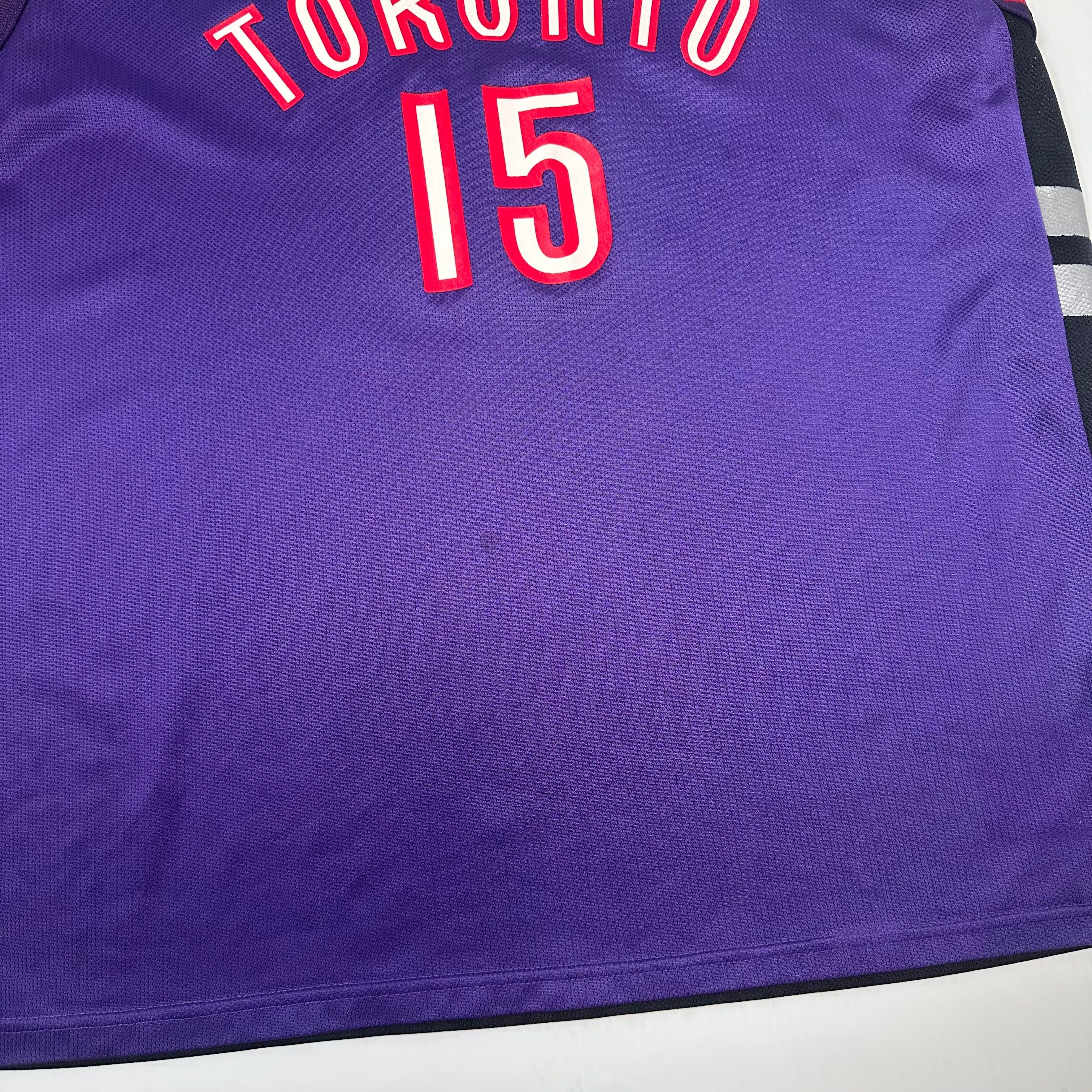 Vintage Champion Toronto Raptors #15 Carter Jersey XL
