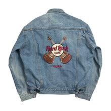 Load image into Gallery viewer, Vintage Hard Rock Kona Denim Jacket S
