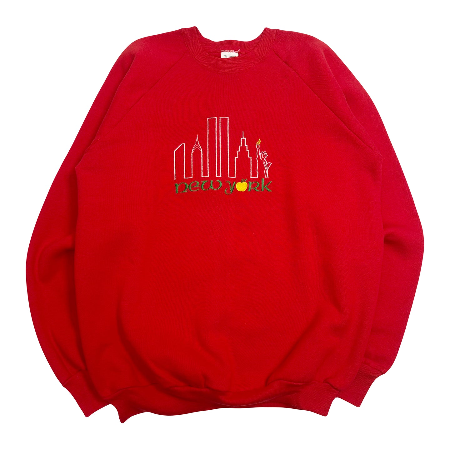 90s New York Embroidered Crewneck XL