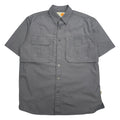 Eddie Bauer Ripstop Short Sleeve Button Up Shirt M