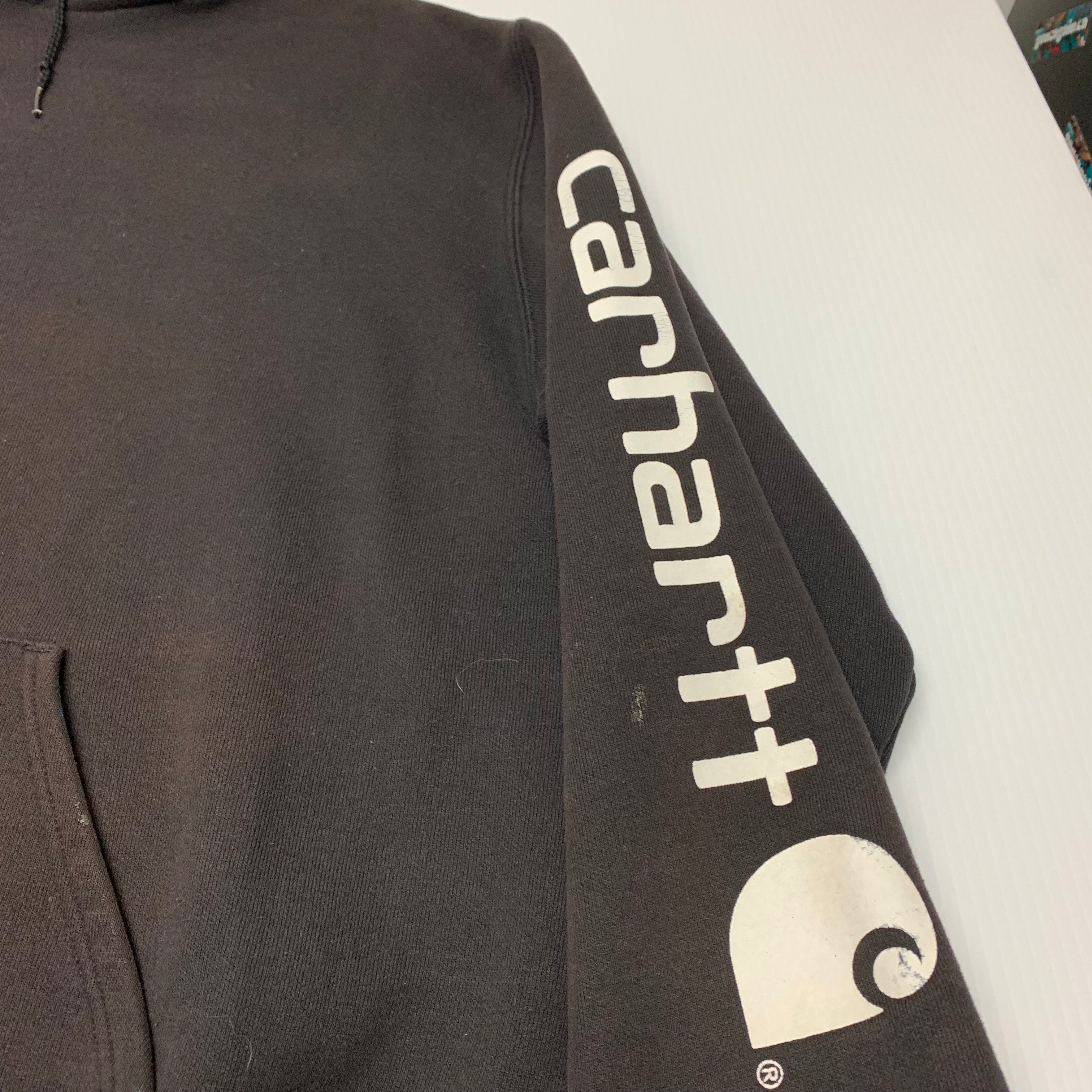 Carhartt Text Hoodie L