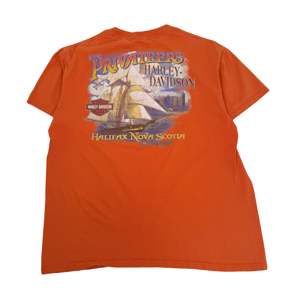Vintage Harley Davidson Nova Scotia Tee L