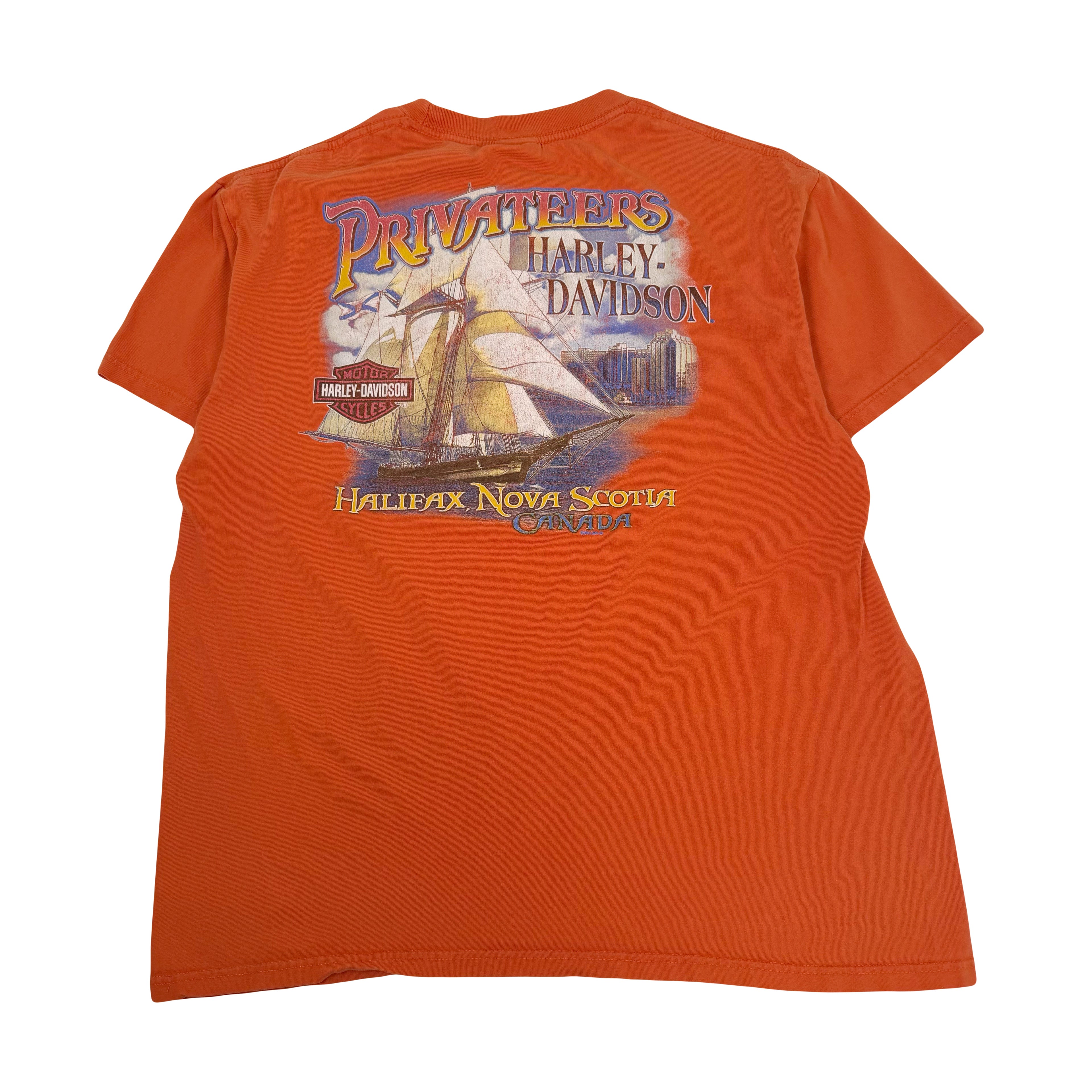 Vintage Harley Davidson Nova Scotia Tee L