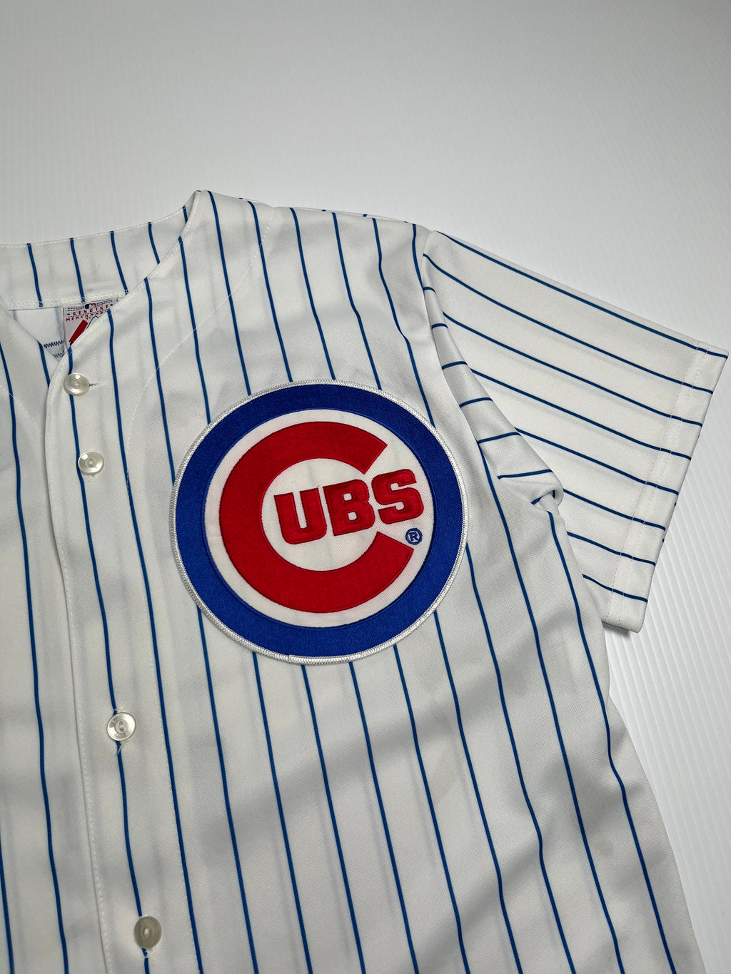 Chicago Cubs Fukudome #1 Striped Baseball Jersey M