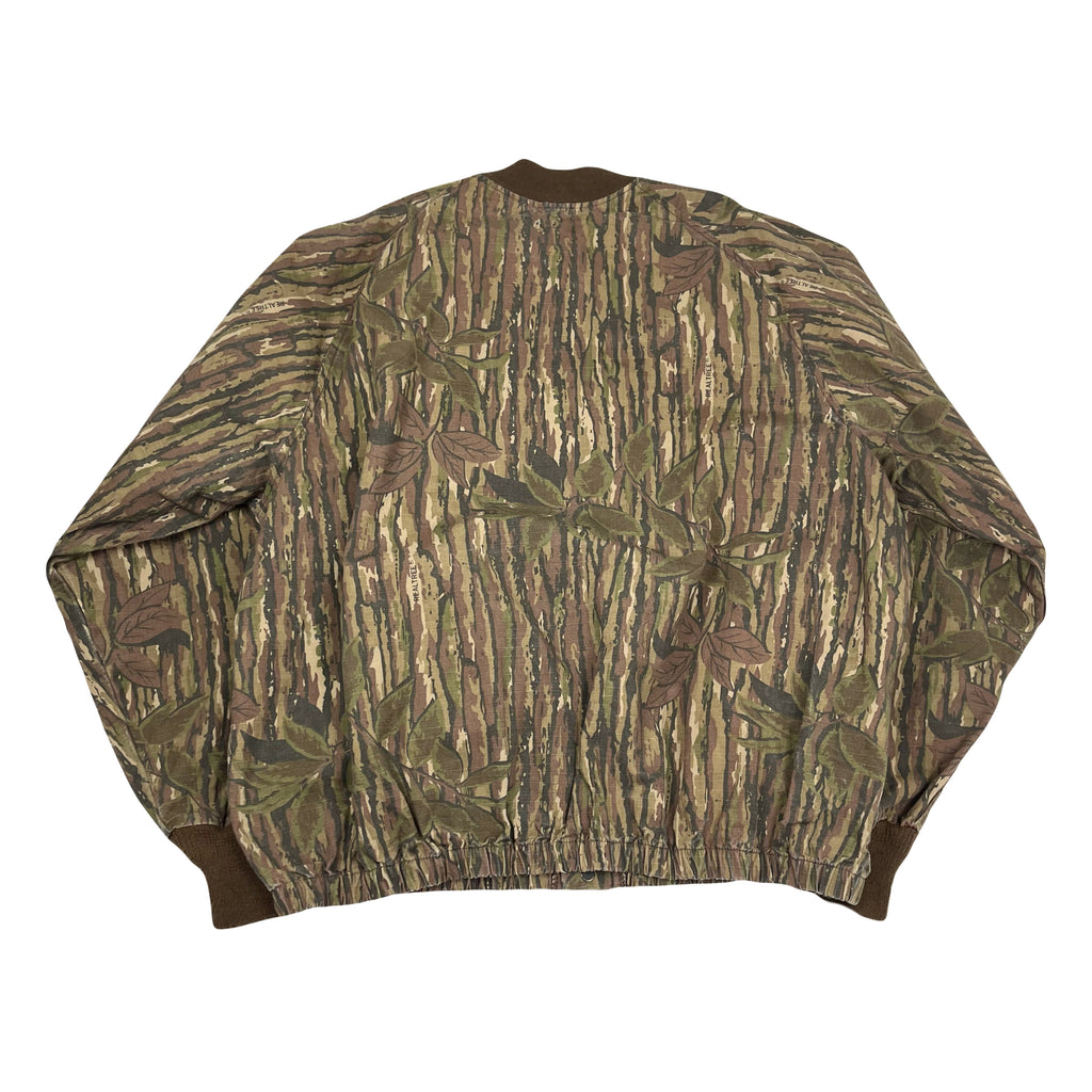 Vintage Liberty Real Tree Camouflage Light Bomber Jacket XL