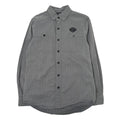 Harley Davidson Striped Button Up Shirt S