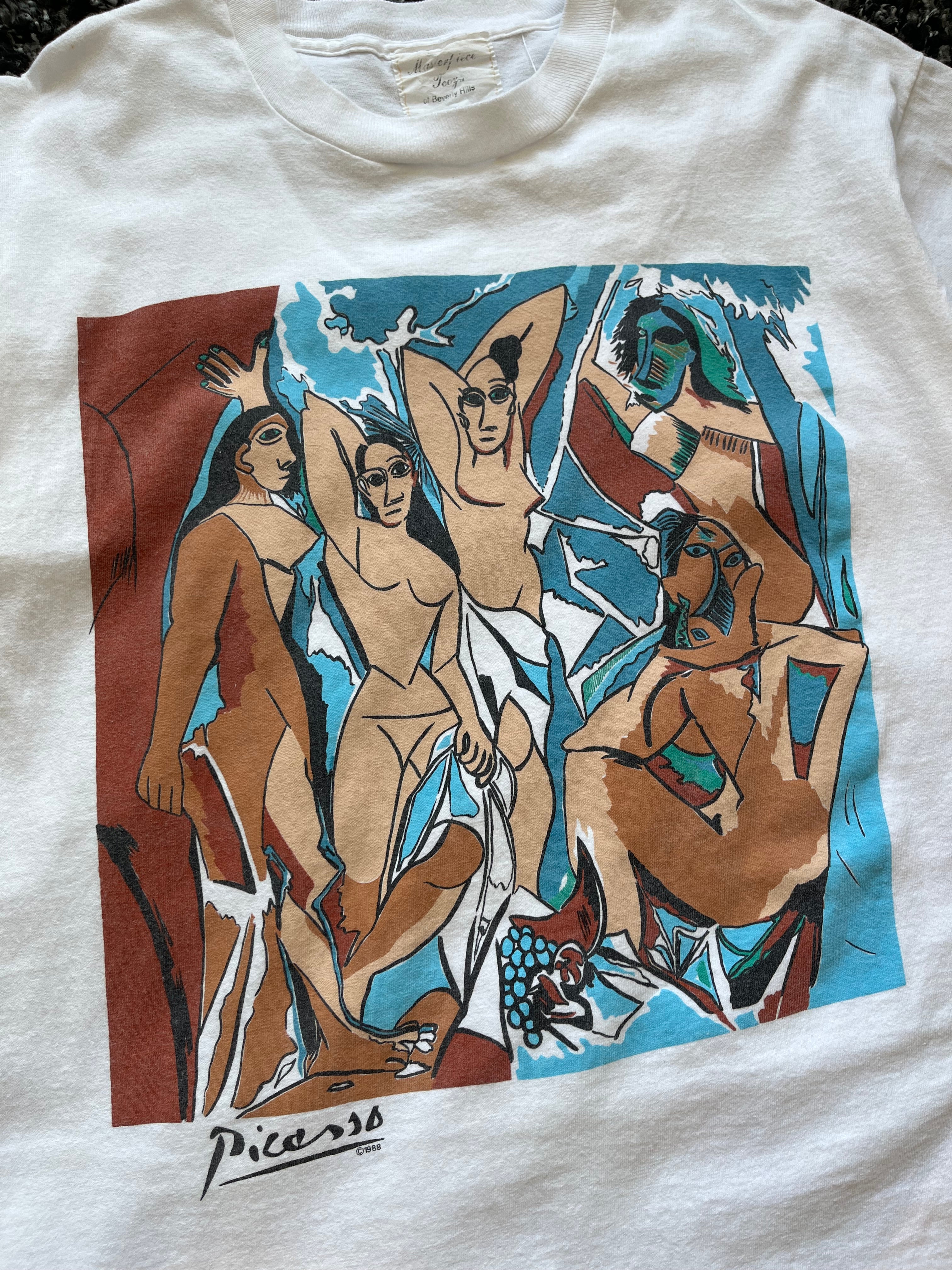 1988 Picasso Les Demoiselles D'avignon Art Tee XL