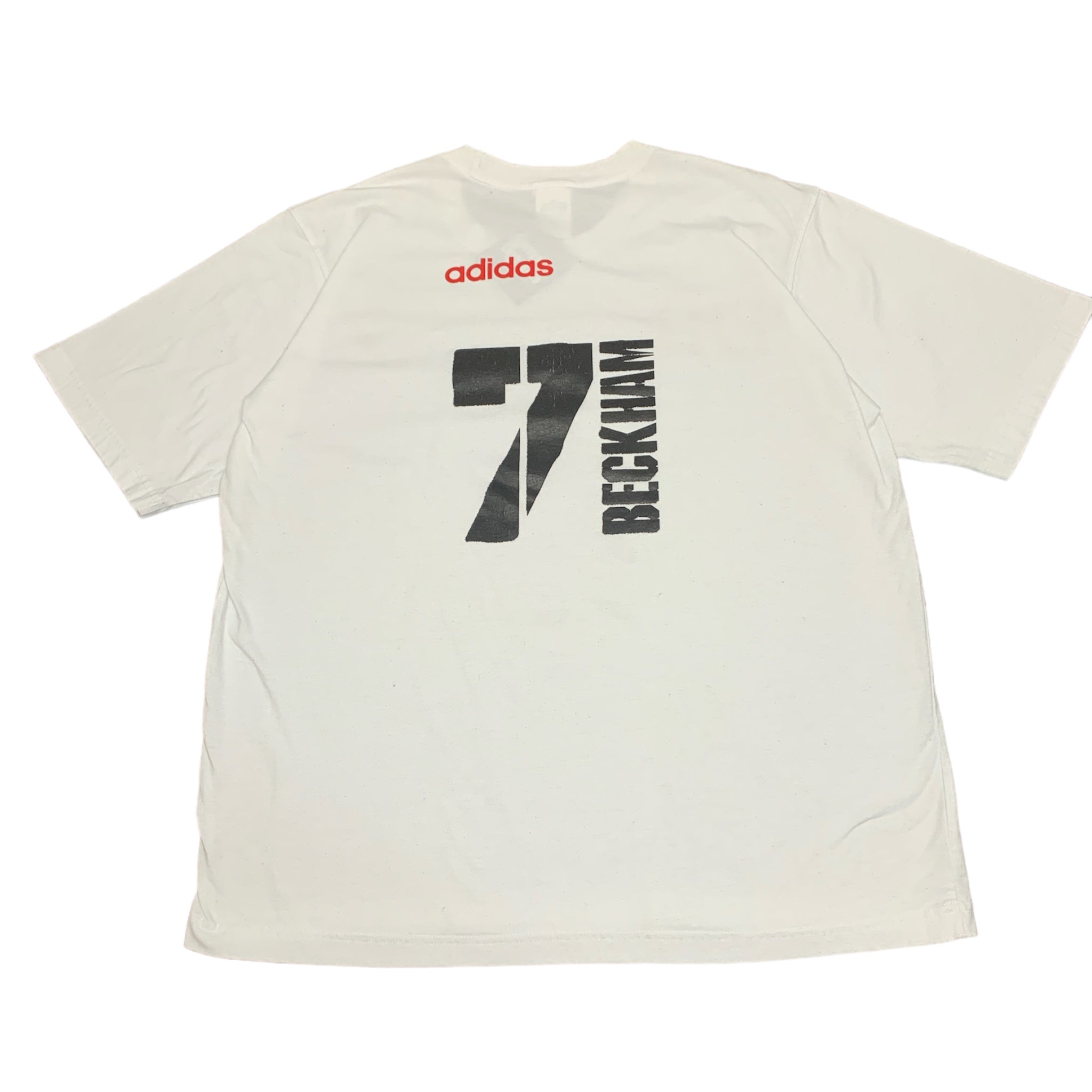 Y2K David Beckham Adidas Tee L
