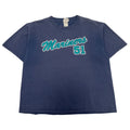 2005 Seattle Mariners MLB Ichiro #51 Graphic Tee M