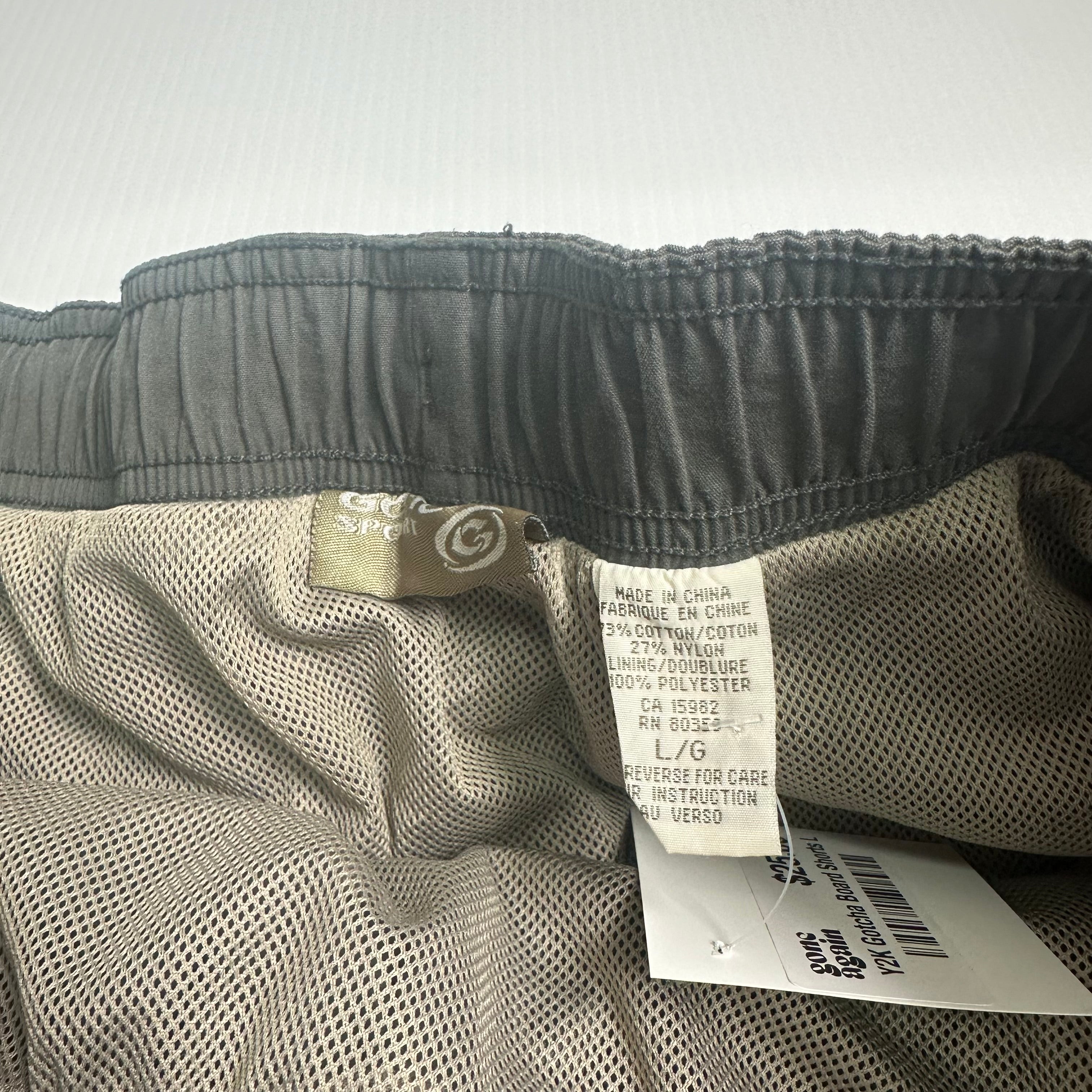 Y2K Gotcha Cargo Boardshorts L