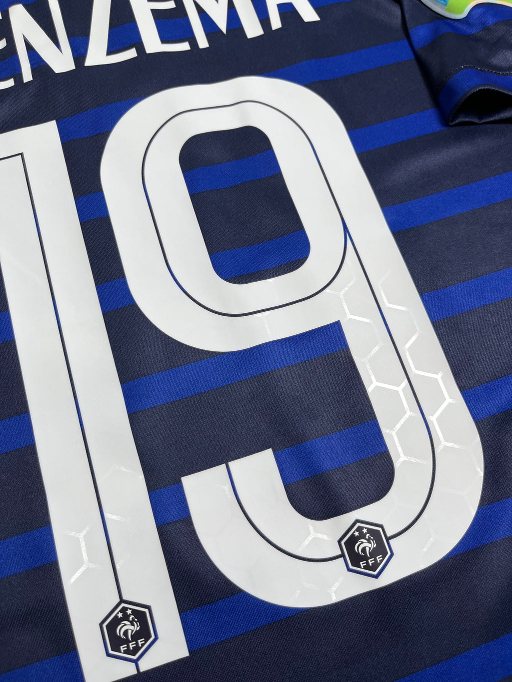 2021 Nike France Karim Benzema Home Kit M