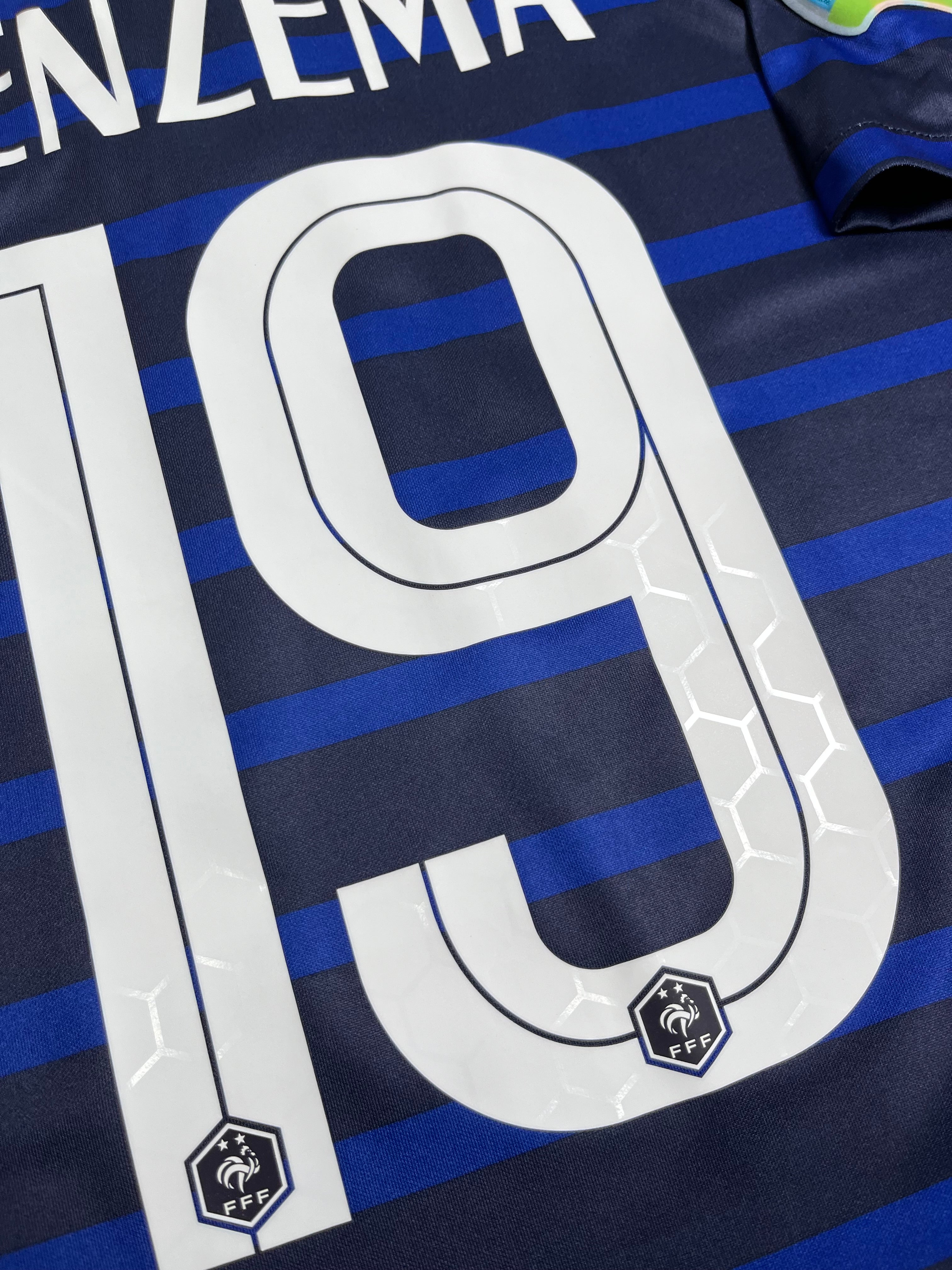 2021 Nike France Karim Benzema Home Kit M