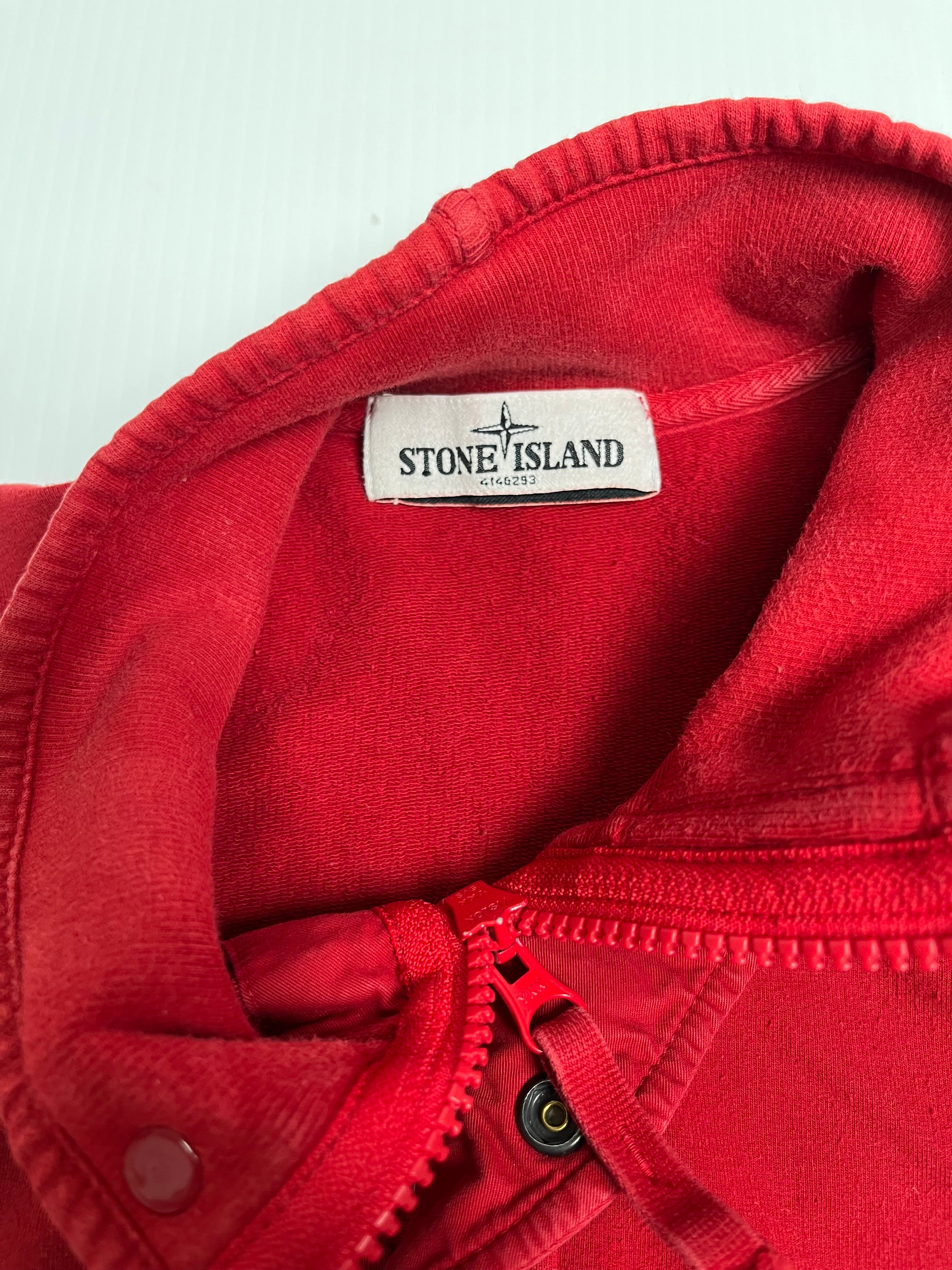 Stone Island 1/4 Zip Sweatshirt L