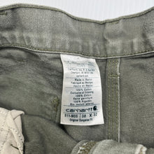 Load image into Gallery viewer, Vintage Carhartt Reworked Dungaree Carpenter Shorts 38
