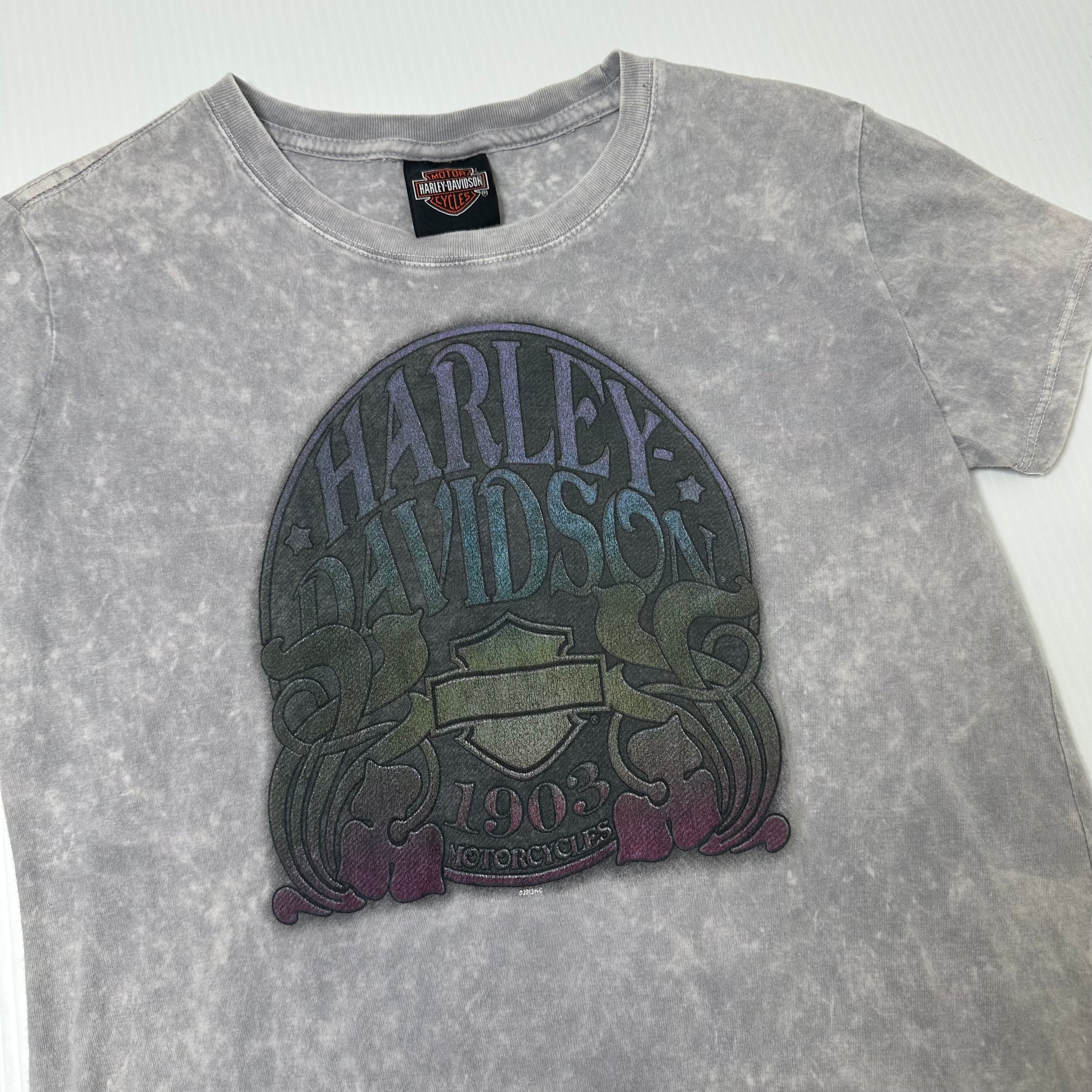 Harley Davidson North Dakota Graphic Tee Women's L