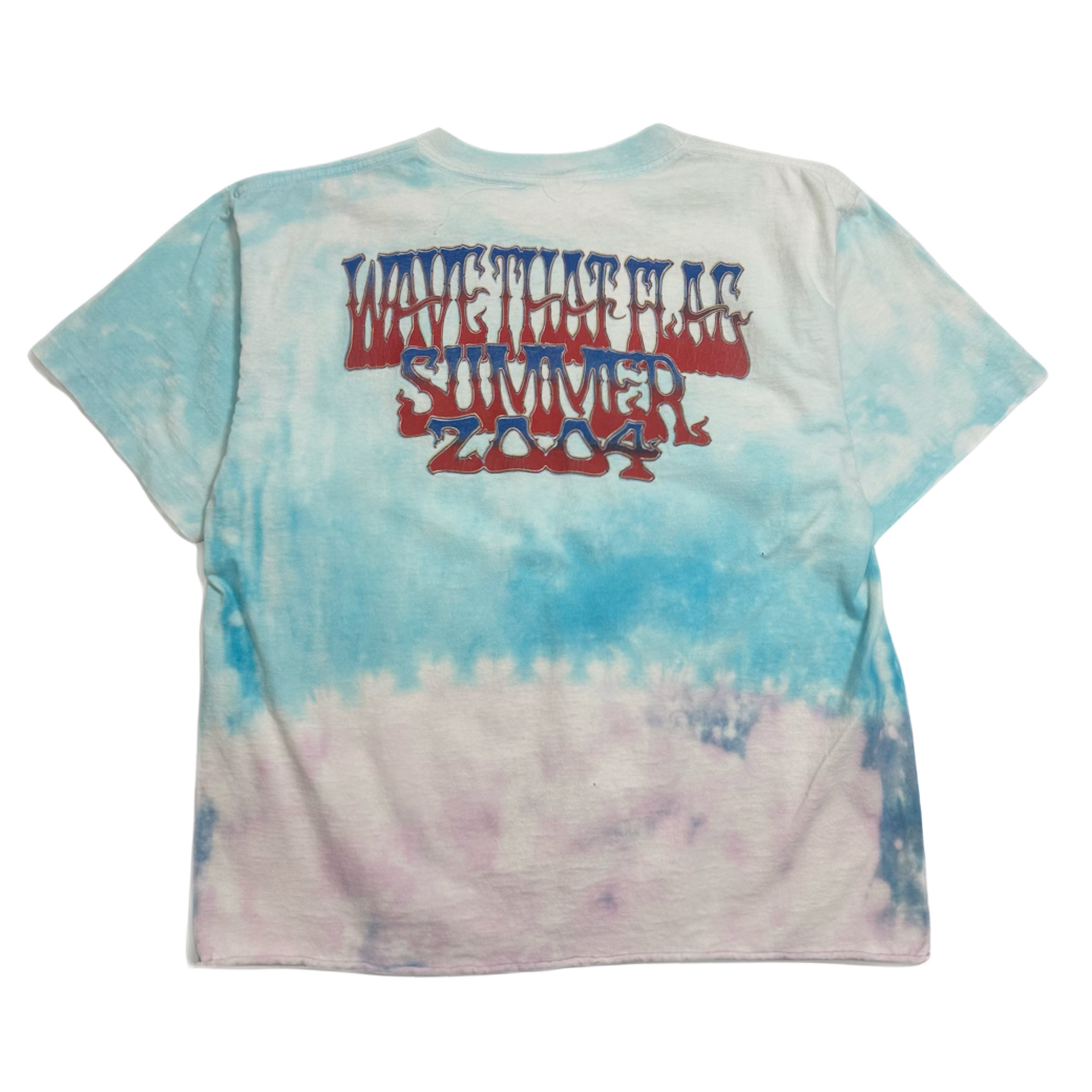 2004 Grateful Dead Wave That Flag Tie Dye Tee S