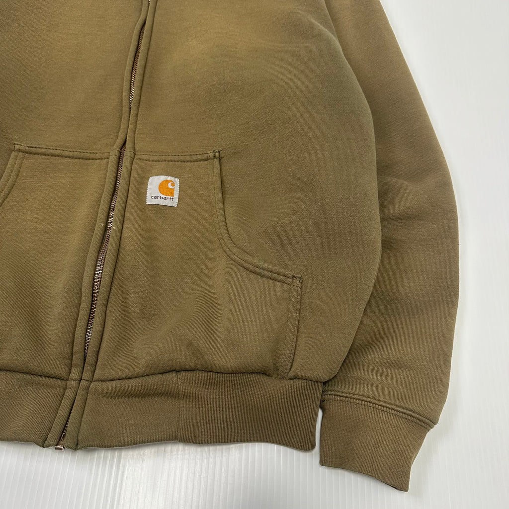 Vintage Carhartt Thermal Lined Zip Hoodie M