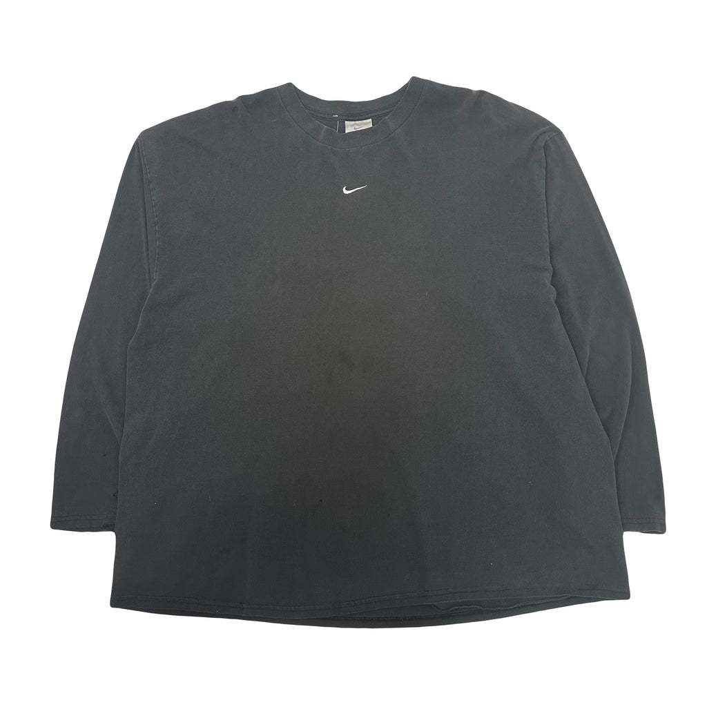 2000s Nike Center Swoosh Longsleeve Shirt XXL