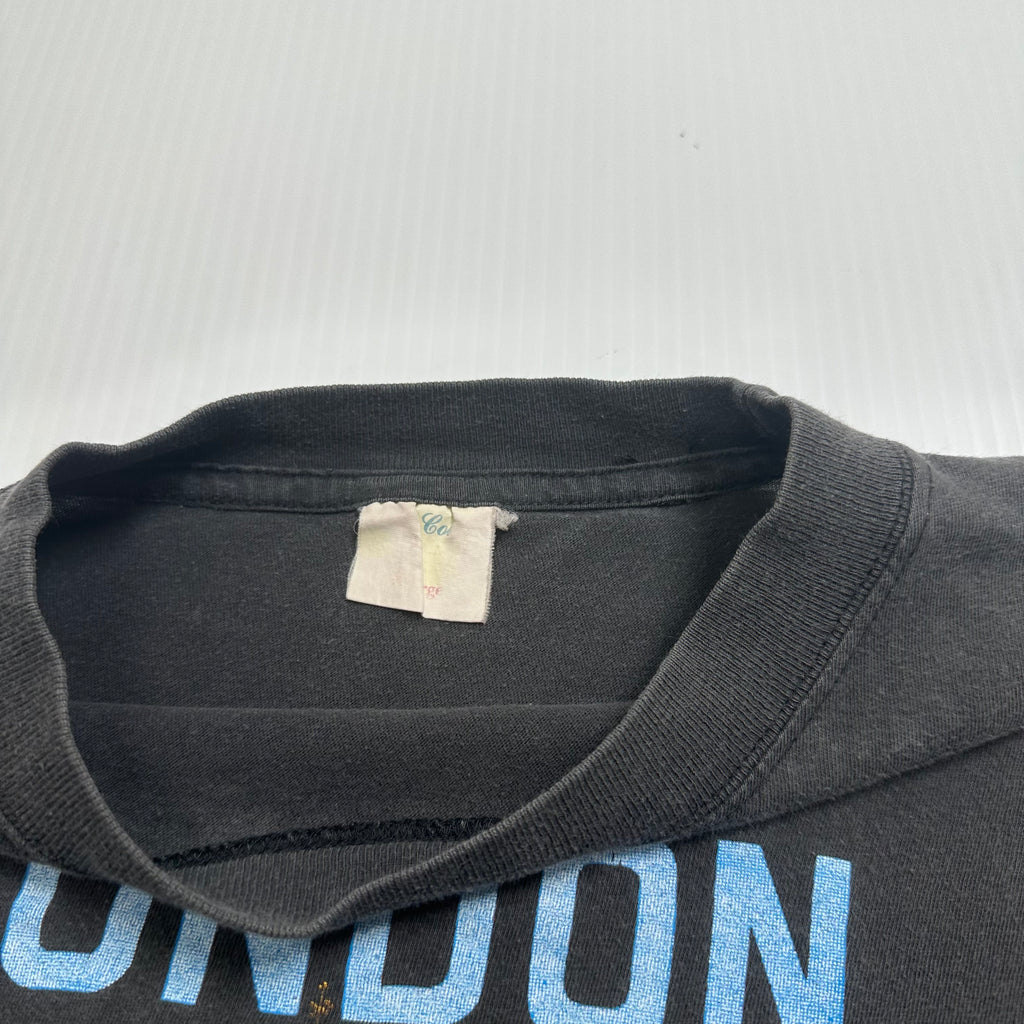 Vintage London Big Ben Faded Graphic Tee L