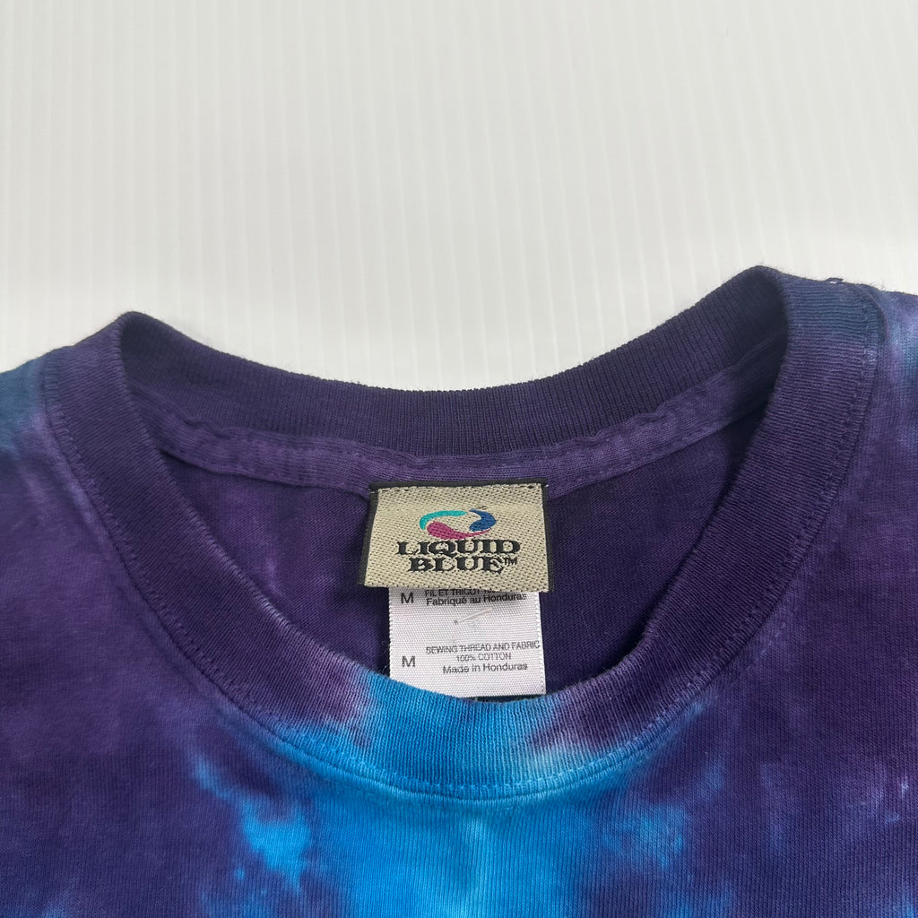 2000s Pink Floyd Dark Side of The Moon Tie Dye Tee M