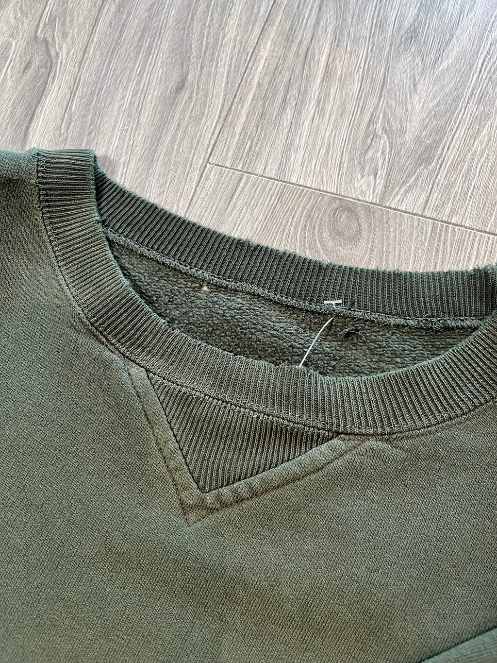 Vintage Club Monaco Distressed Faded Crewneck XL