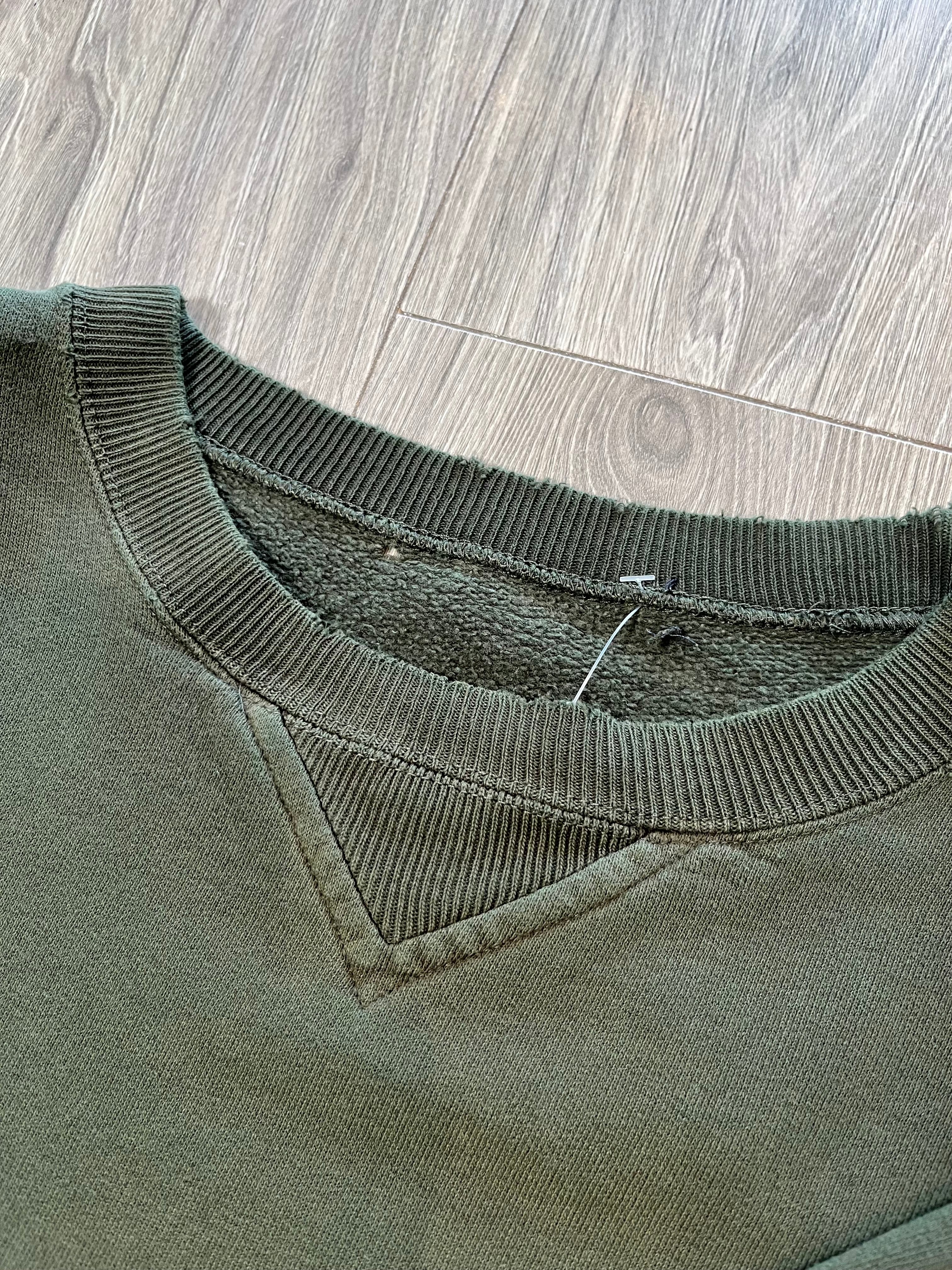 Vintage Club Monaco Distressed Faded Crewneck XL