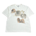 Vintage Lhasa Aspo Dog Graphic Tee L