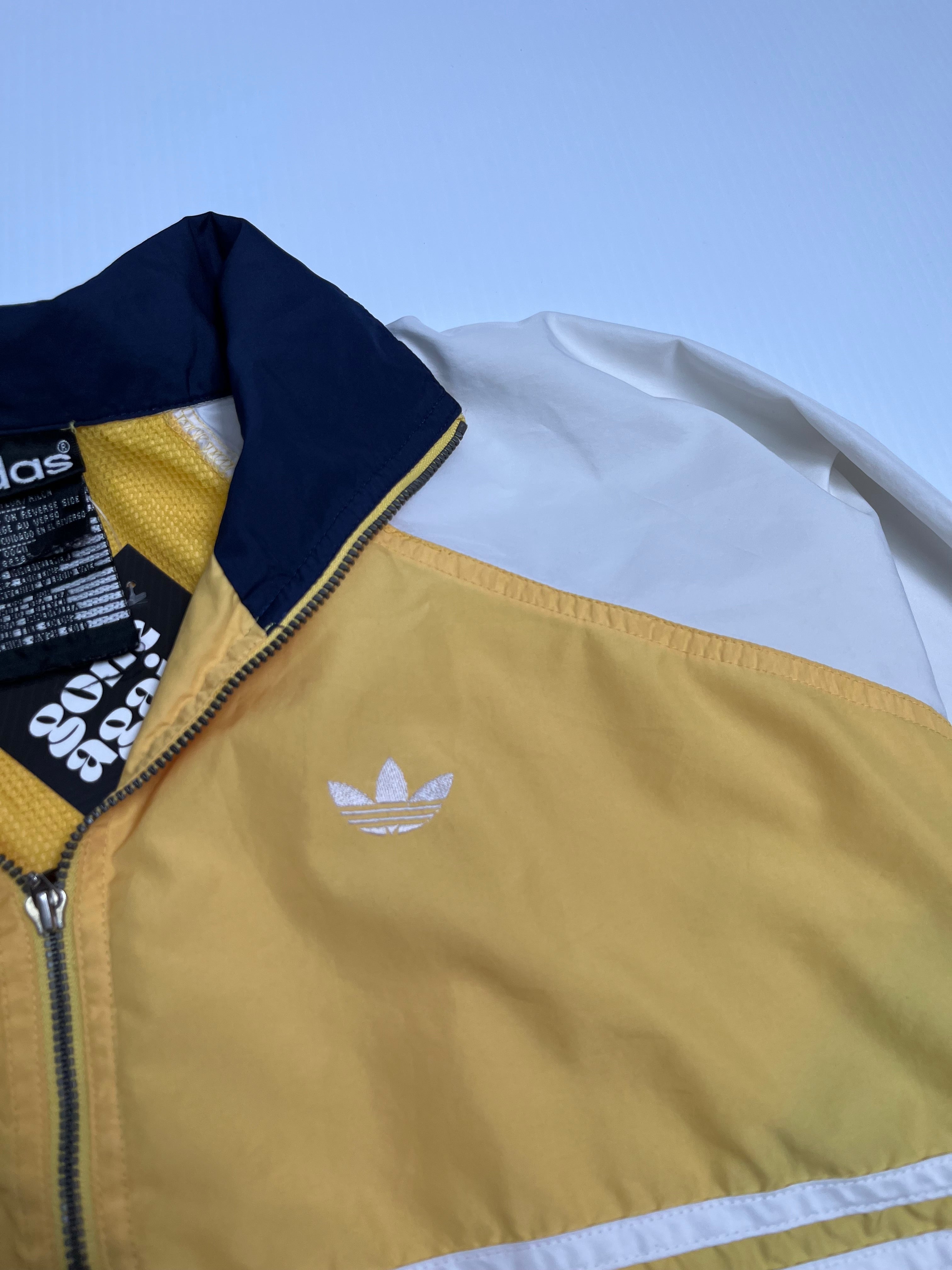 90s Adidas 1/2 Zip Light Jacket S