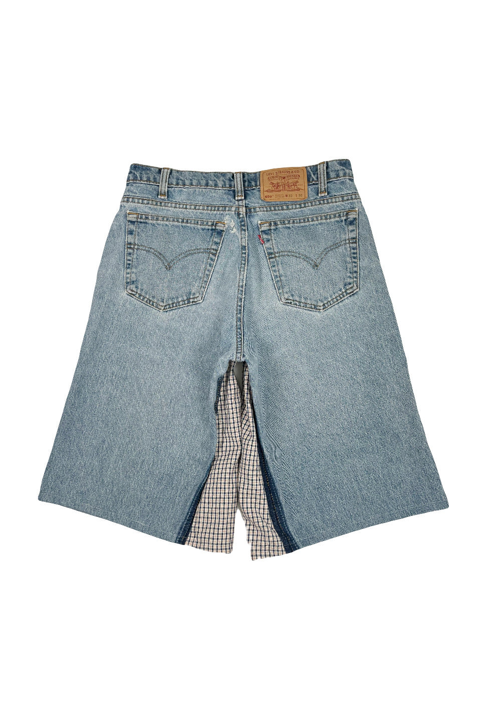 Rework Vintage Levi's x England Baggy Denim Shorts