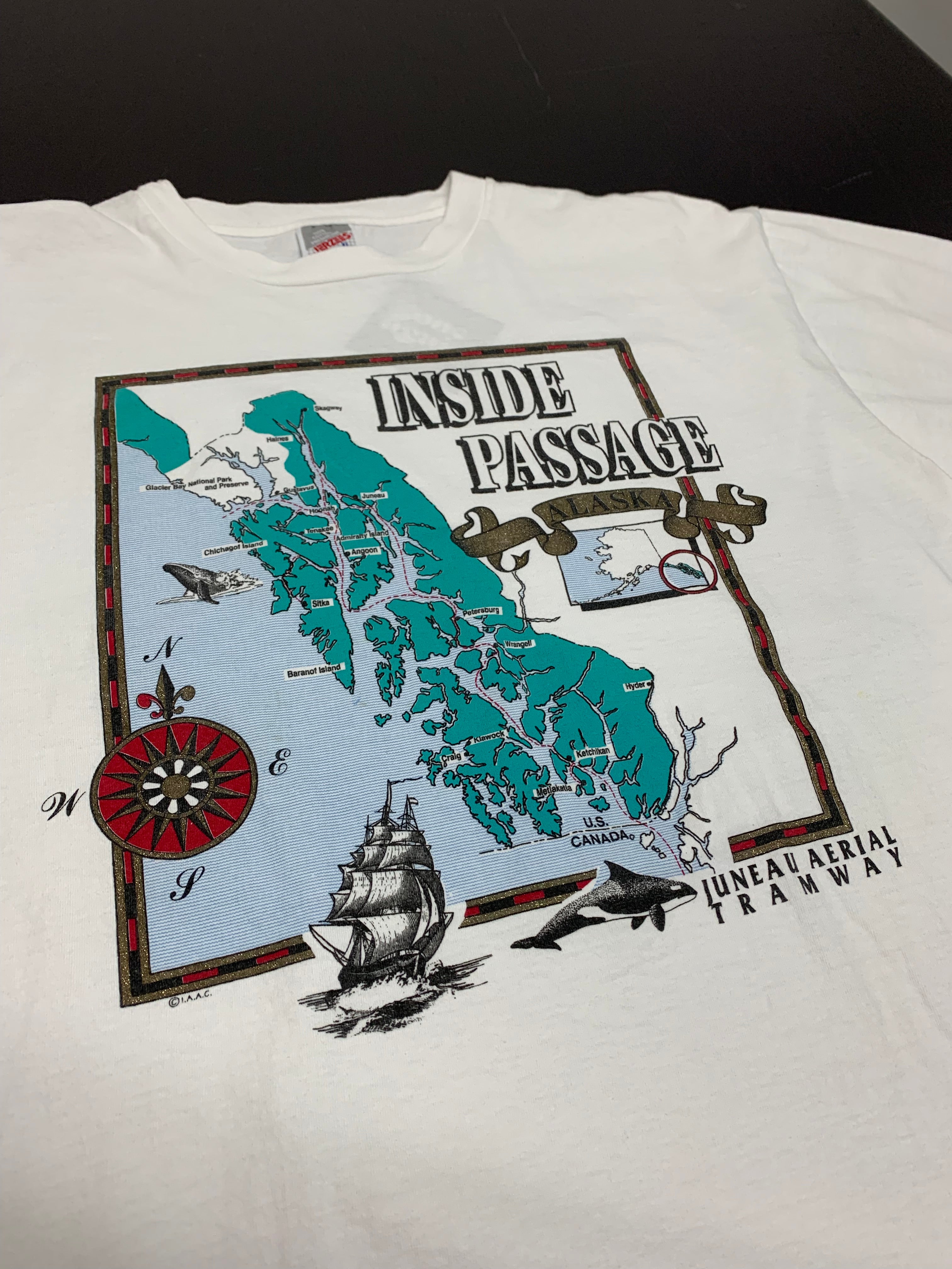 Vintage Inside Passage Tee XL