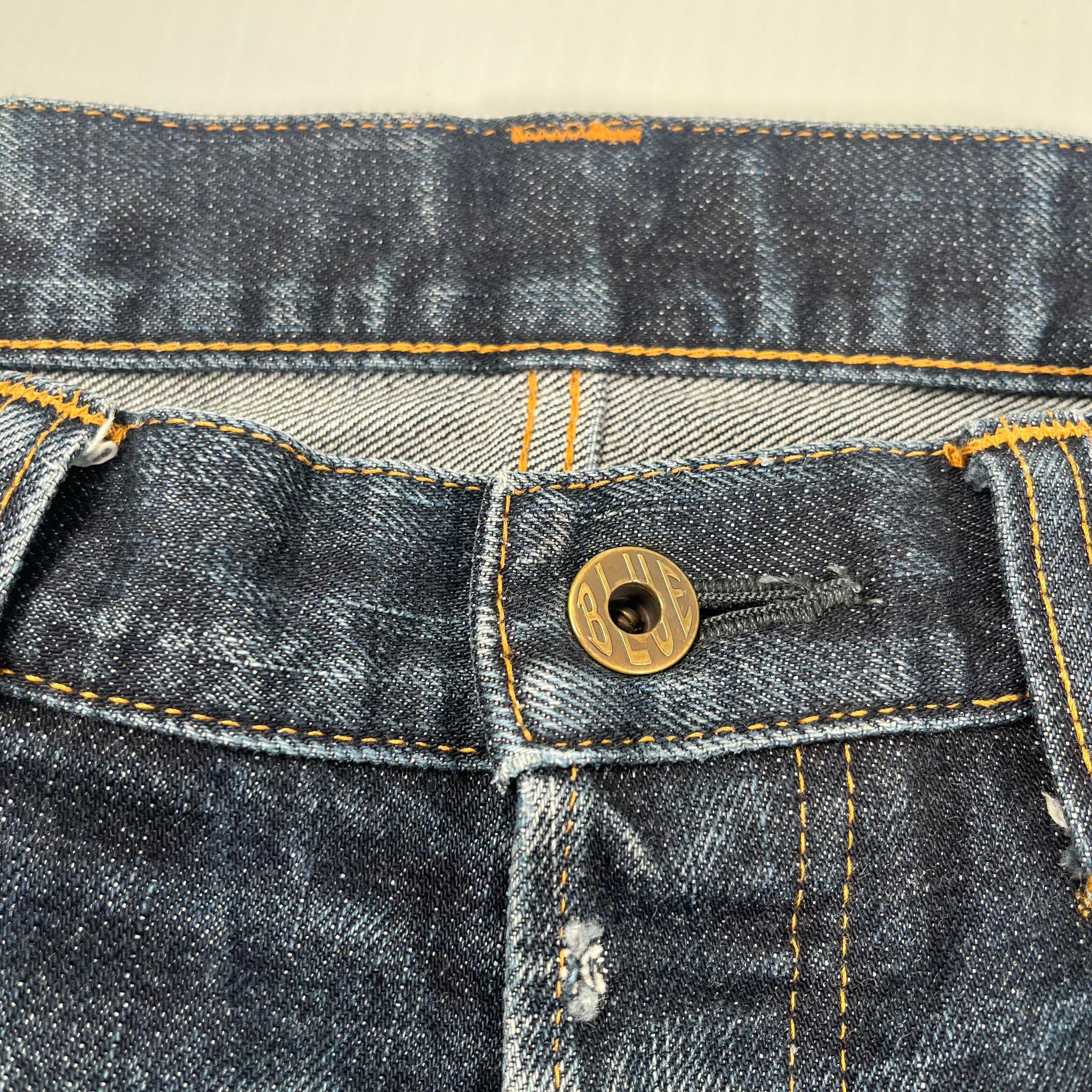 Japan Blue Selvedge Medium Wash Denim 31