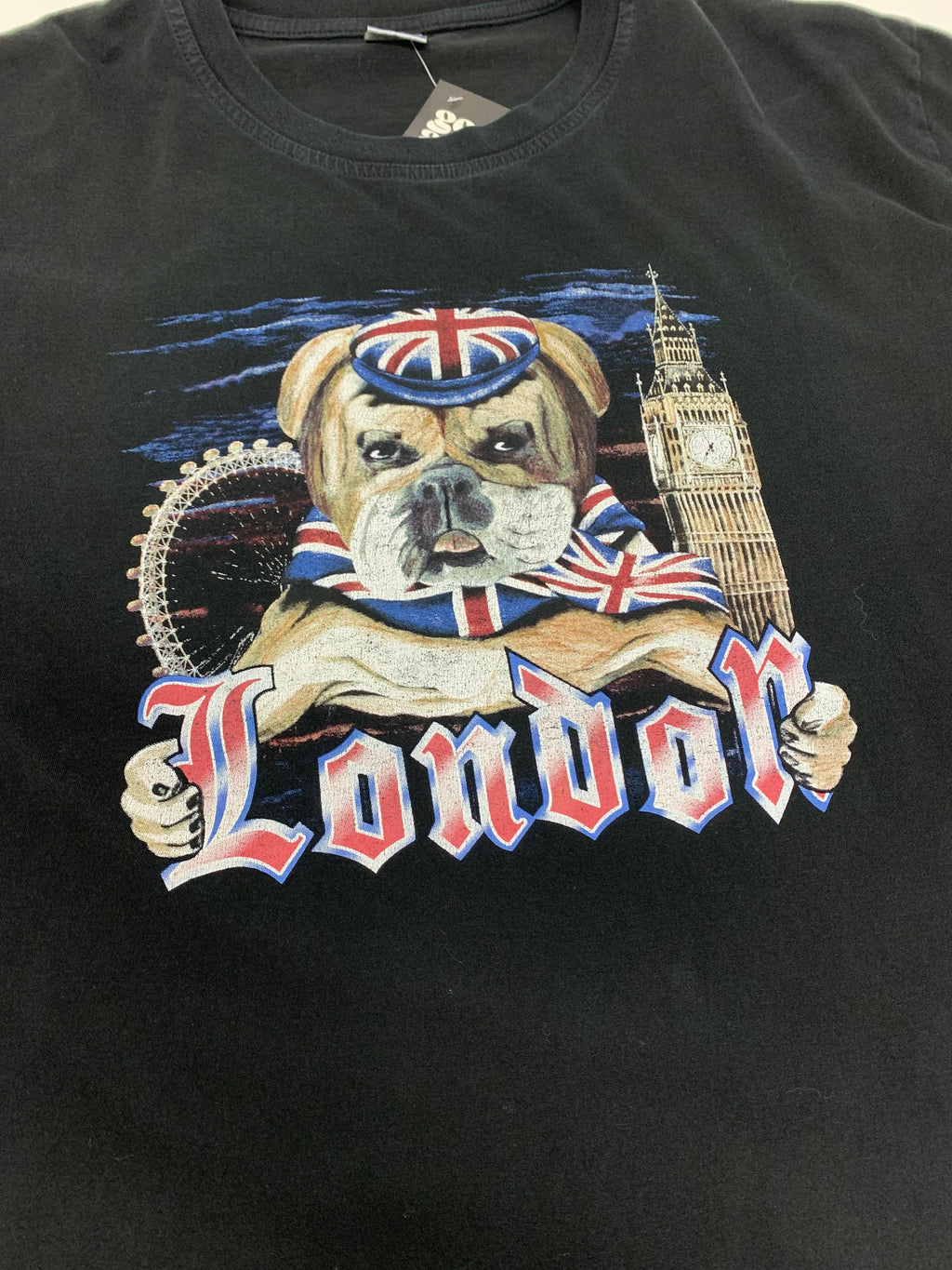 Y2K London Bulldog Tee XL