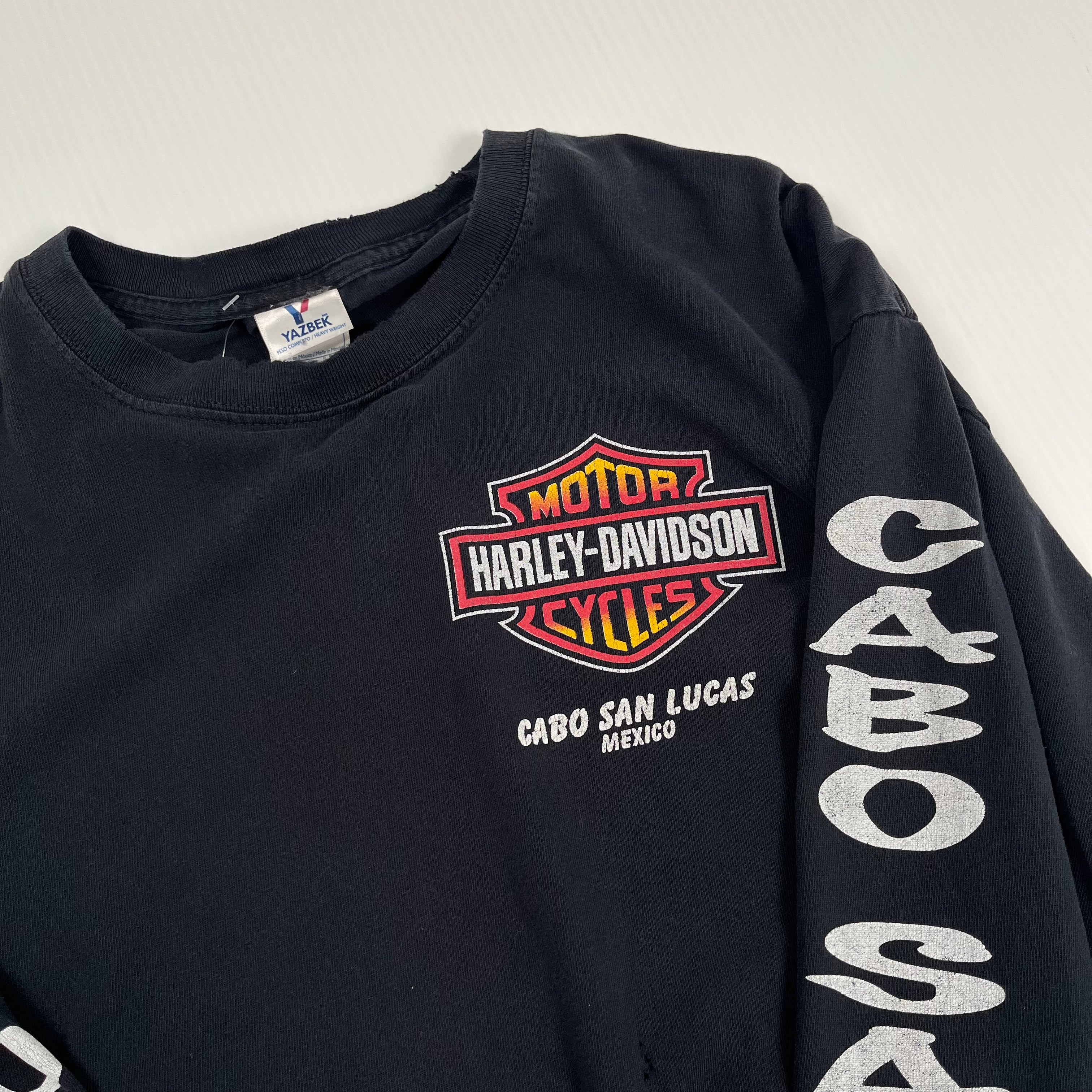 Vintage Harley Davidson Cabo San Lucas Longsleeve Shirt XL