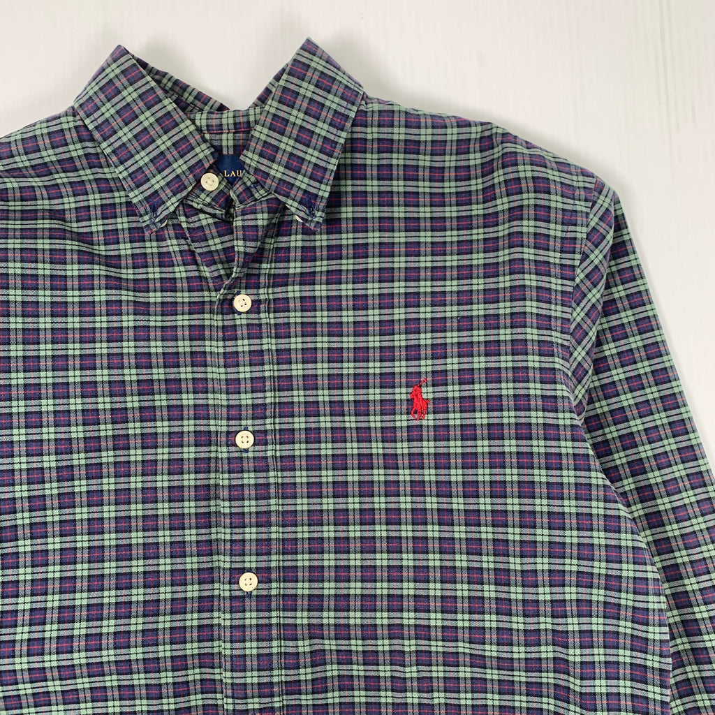 Polo Ralph Lauren Plaid Button Up Shirt M