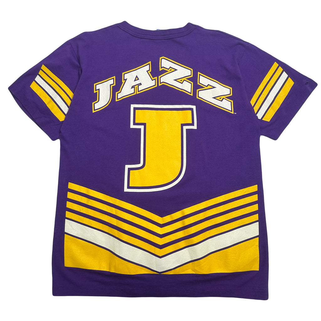 Vintage Salem Sportswear Utah Jazz AOP Tee L