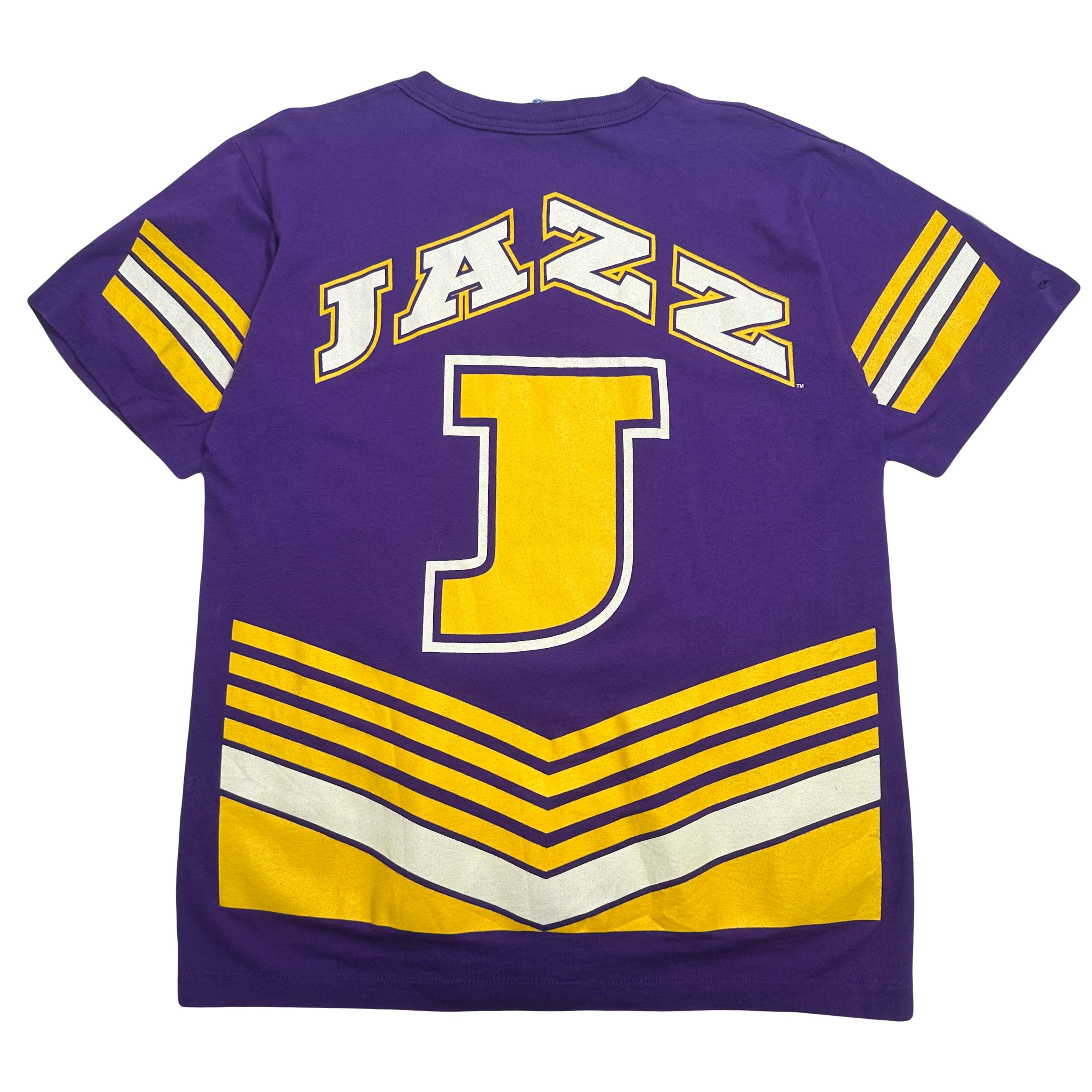 Vintage Salem Sportswear Utah Jazz AOP Tee L